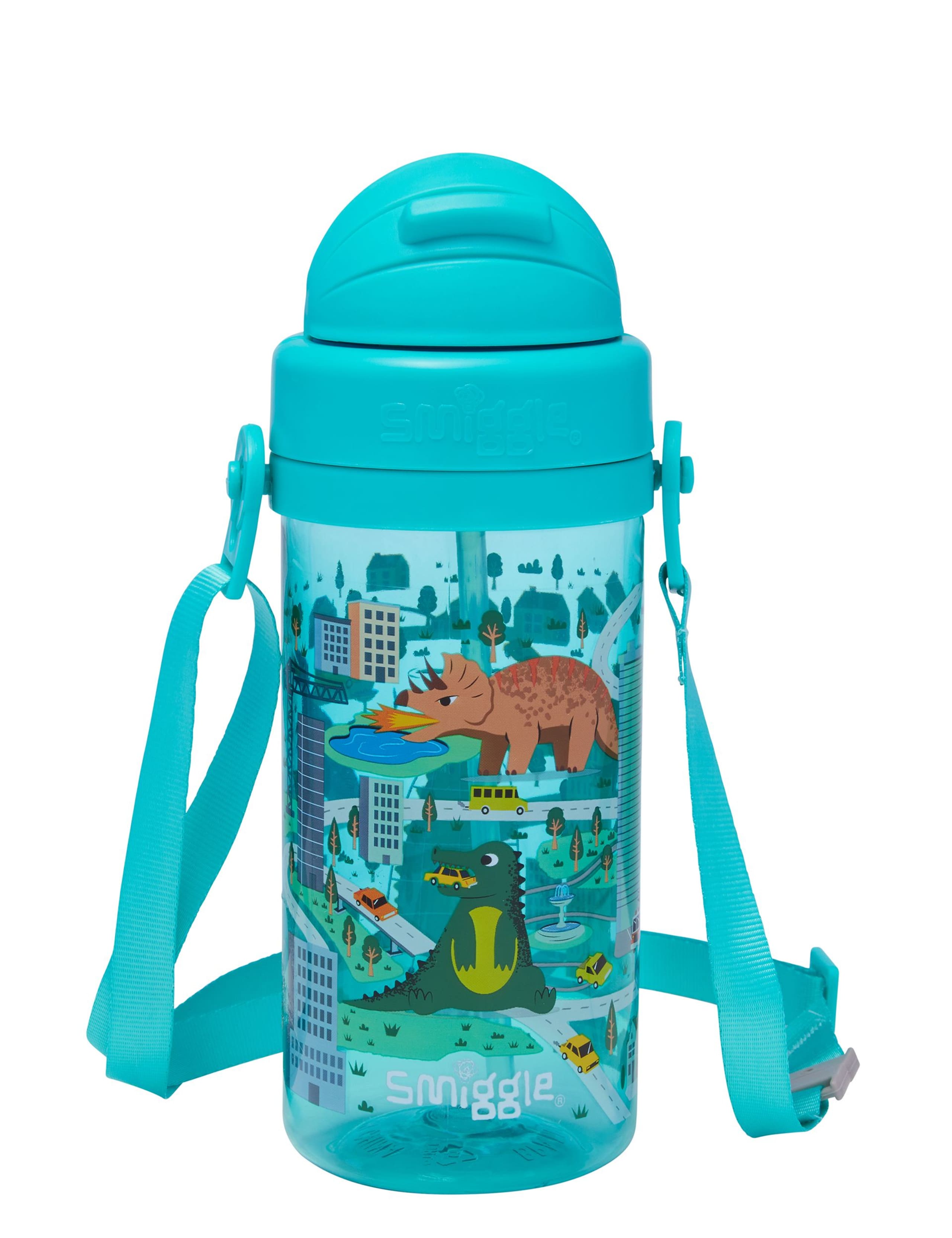 Kids' Dinosaur Strap Water Bottle (3+ Yrs)