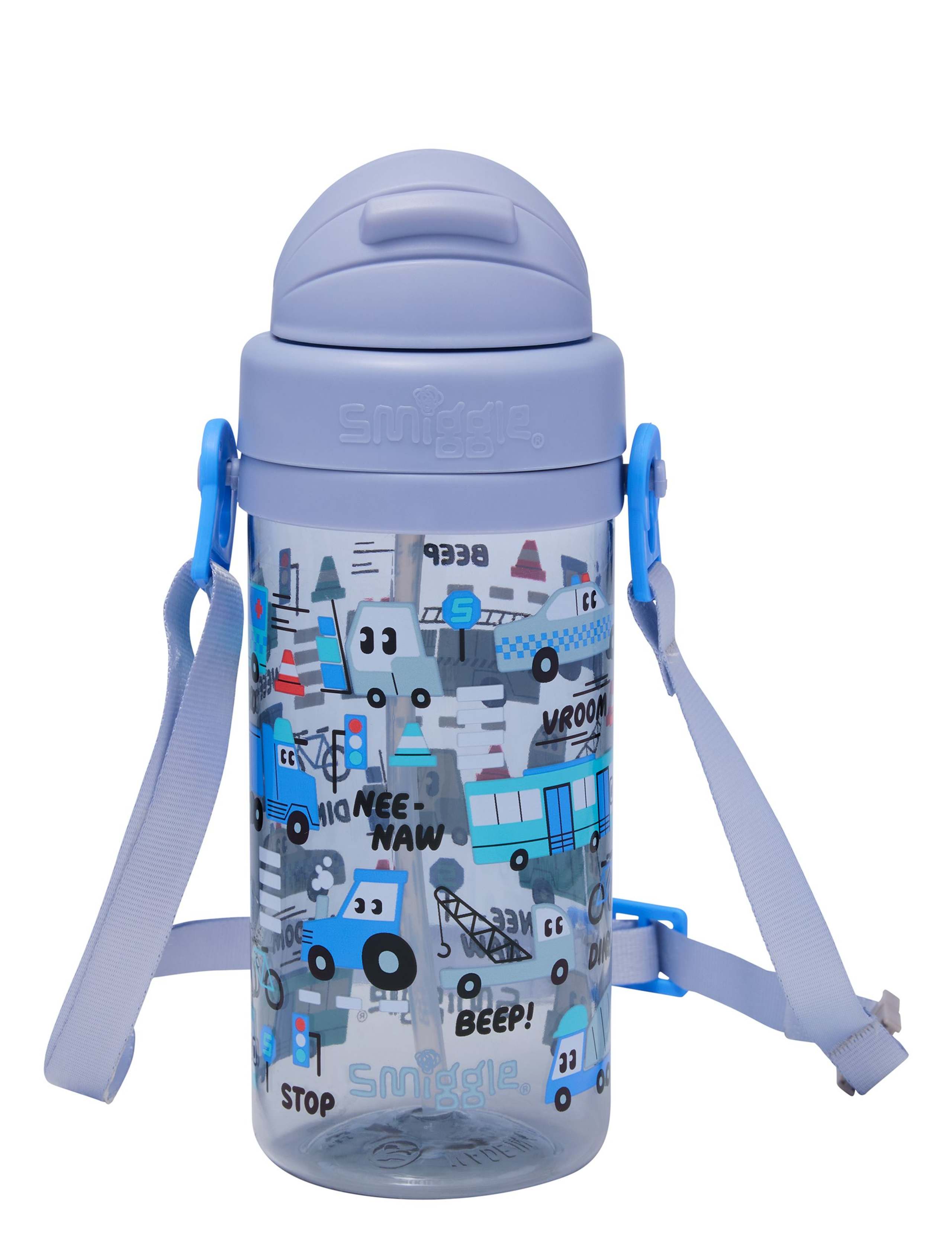 Kids' Vehicles Water Bottle (3+ Yrs)