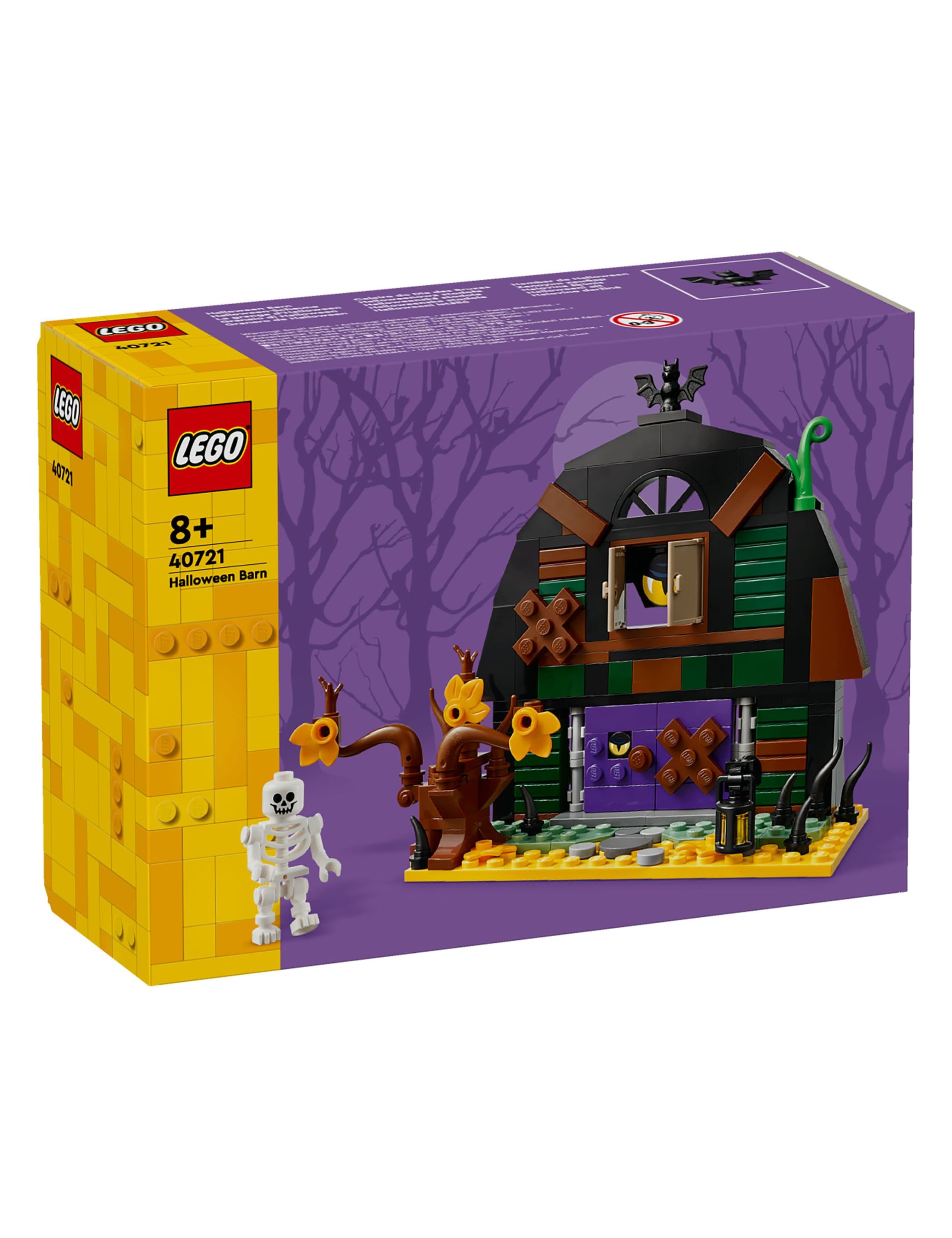 LEGO Halloween Barn Building Toy for Kids 40721(8+ Yrs)