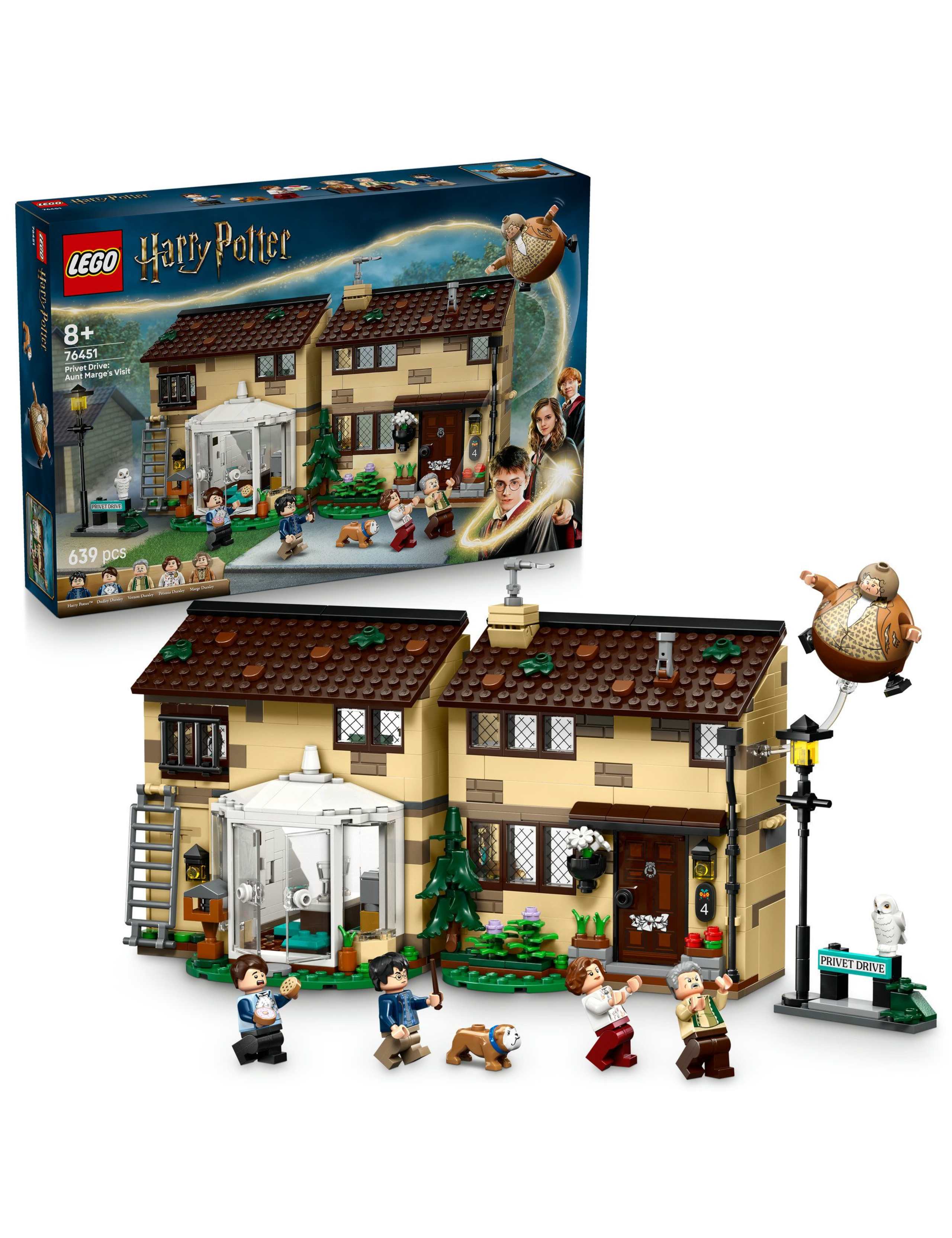 LEGO Harry Potter Privet Drive: Aunt Marge's Visit 76451(8+ Yrs)