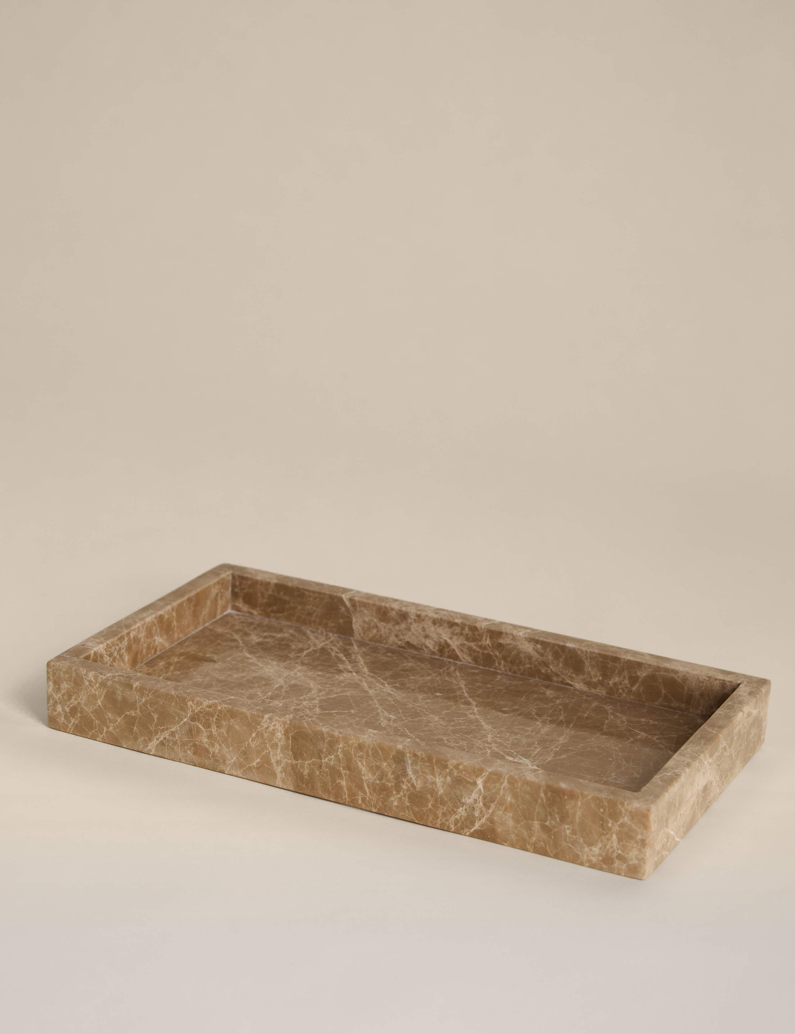 Large Marble Trinket Tray
