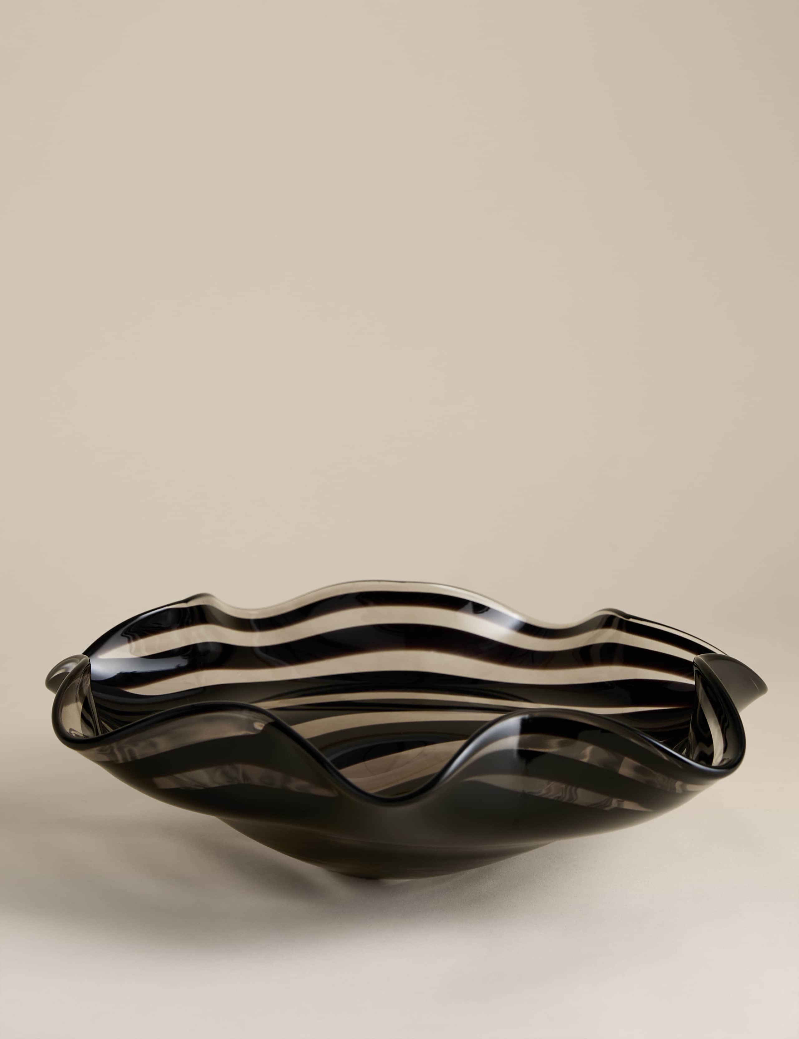 Swirl Confetti Glass Bowl