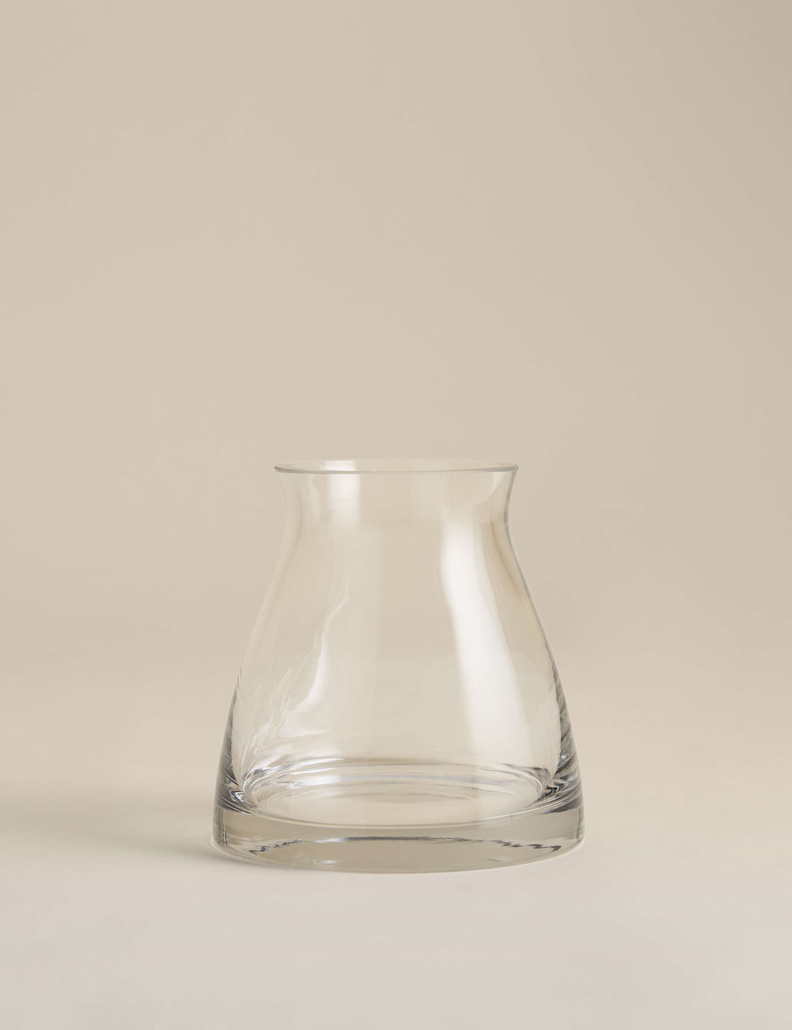 Small Glass Lantern Vase