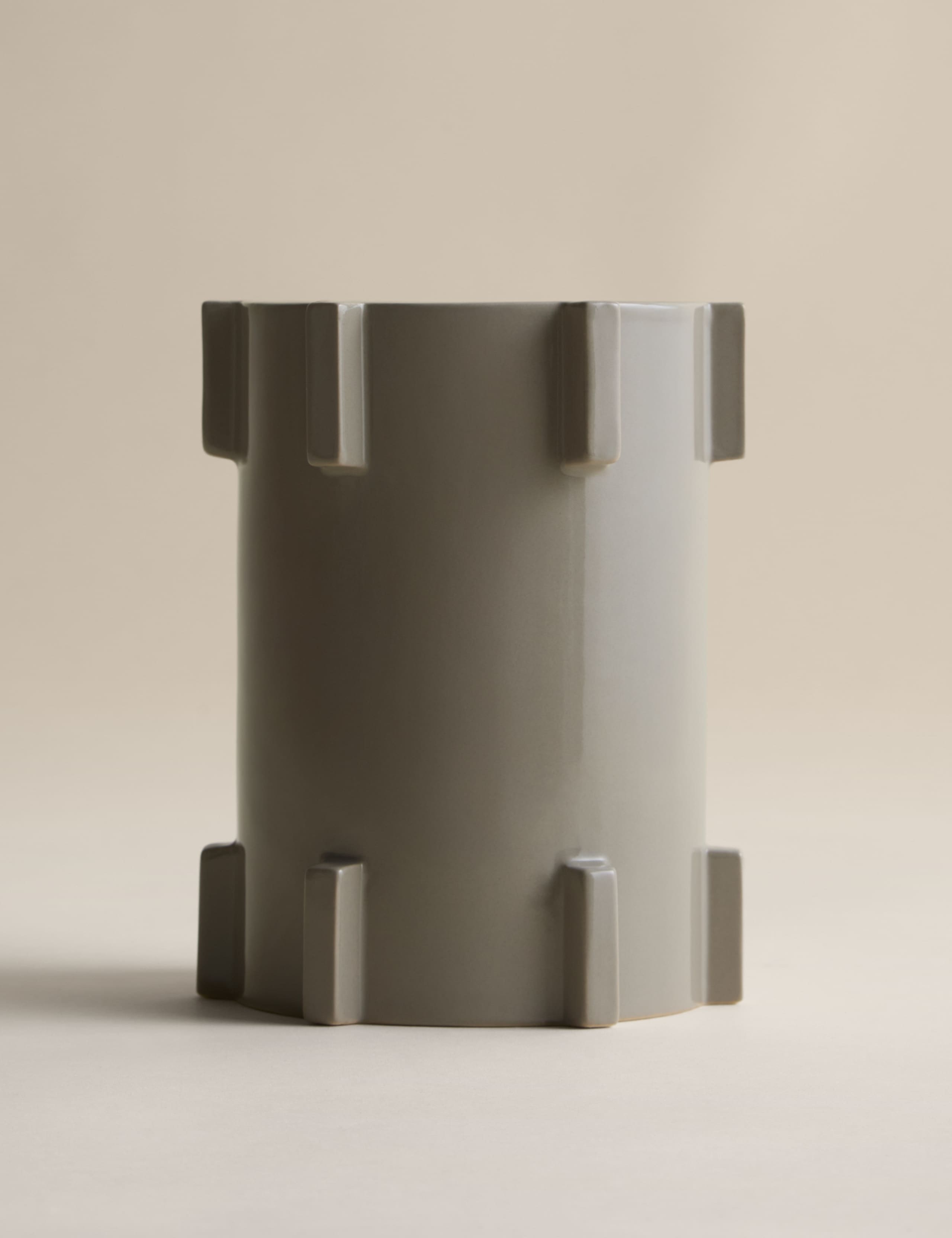 Ridged Vase
