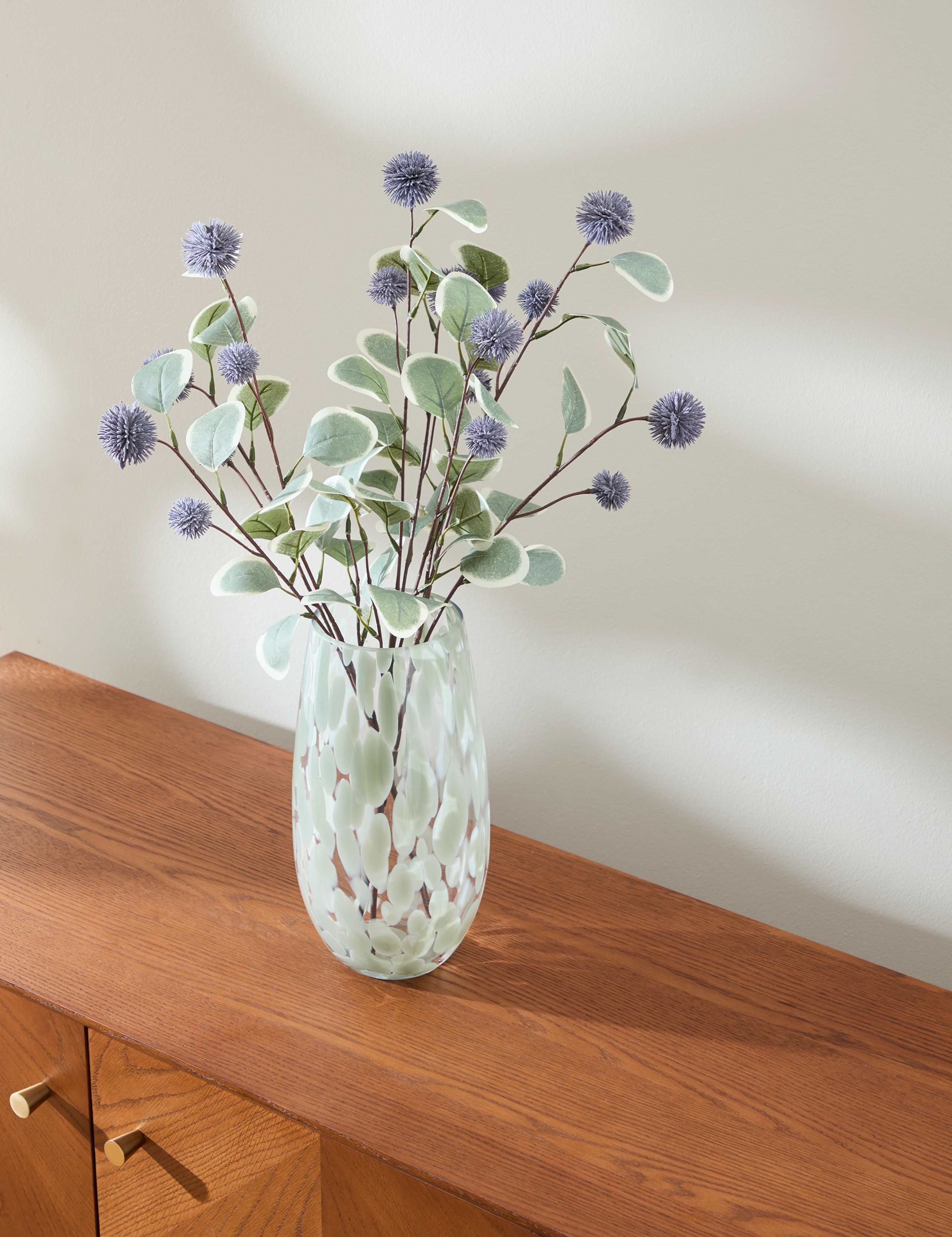 Set of 3 Artificial Eucalyptus Single Stems