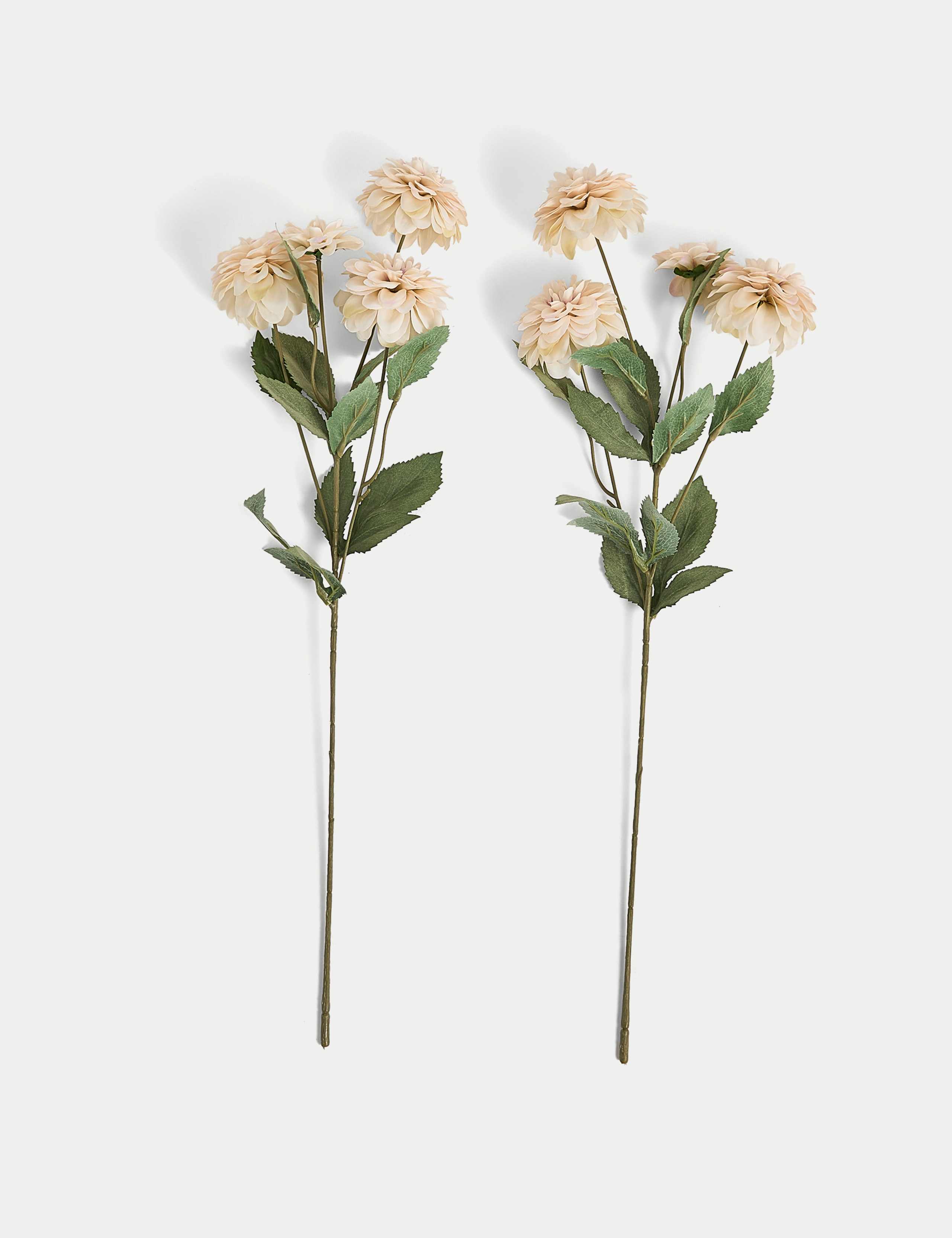 Set of 2 Artificial Chrysanthemum Stems