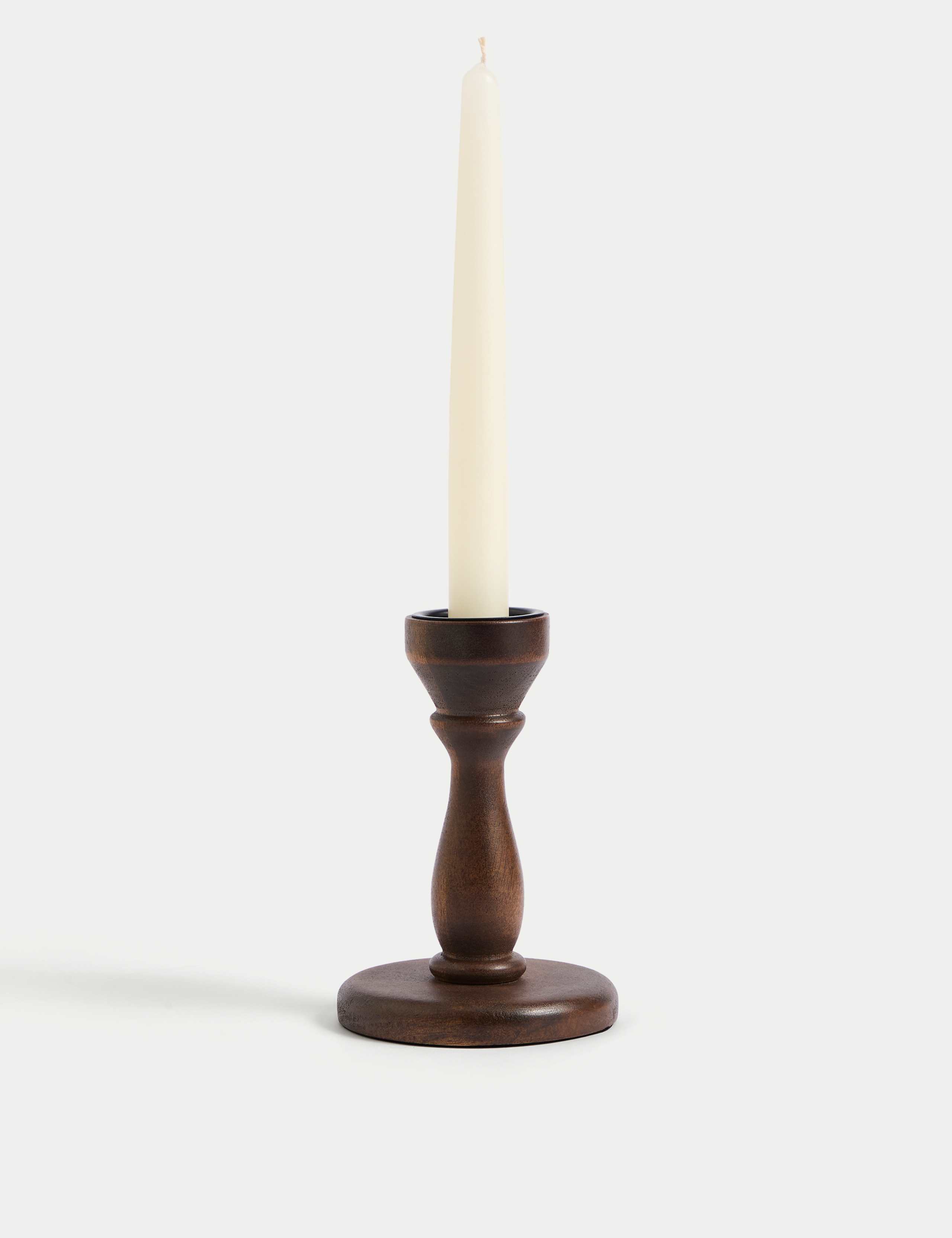 Wooden Dinner Candle & Tealight Holder