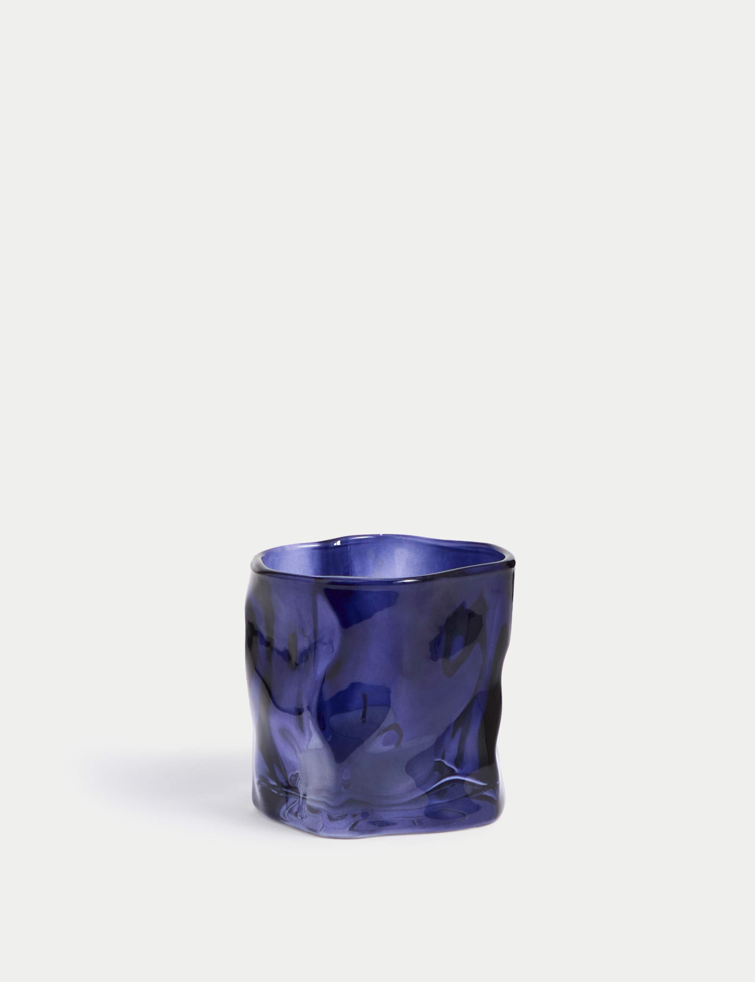 Irregular Glass Candle Holder