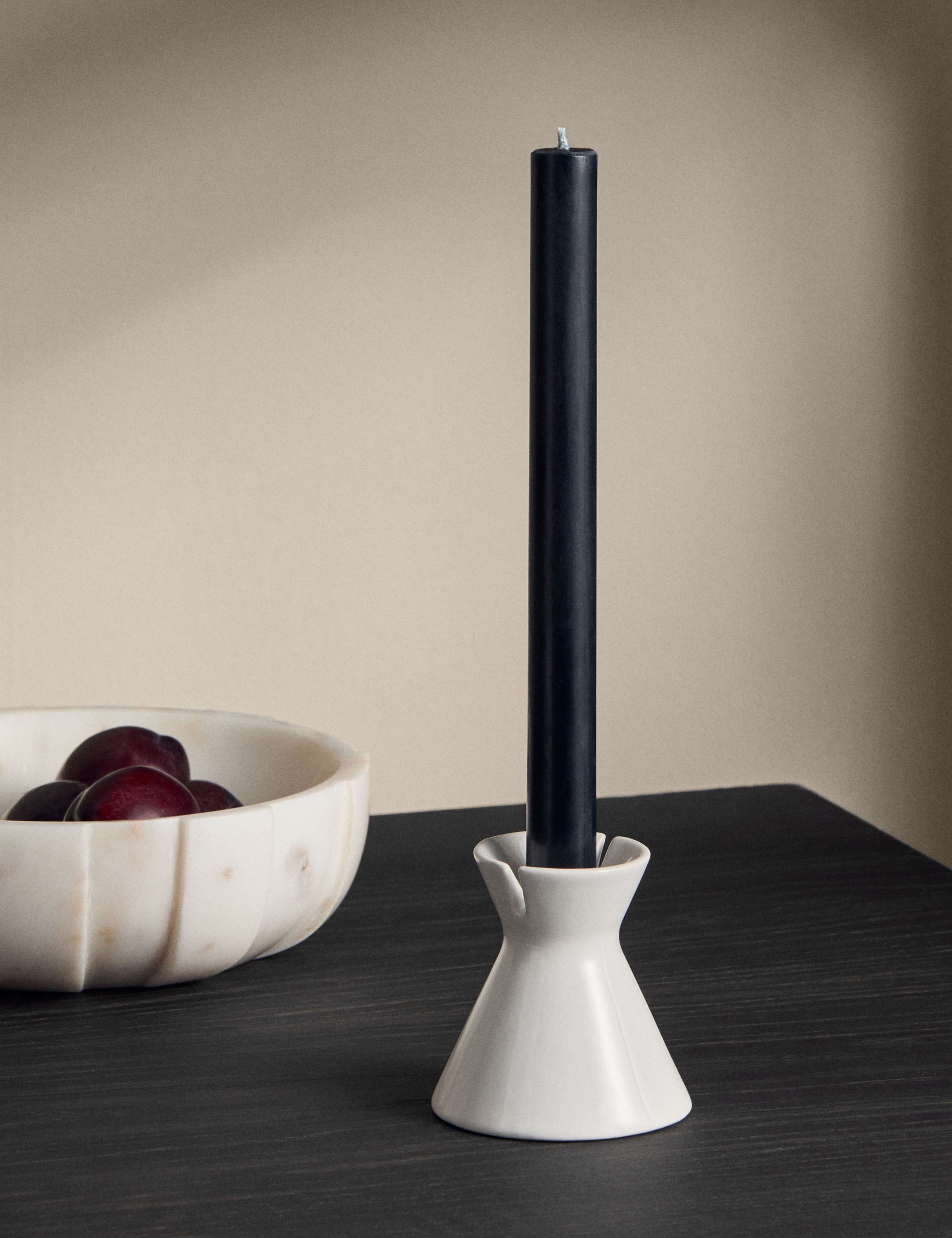 Ceramic Dinner Candle Holder