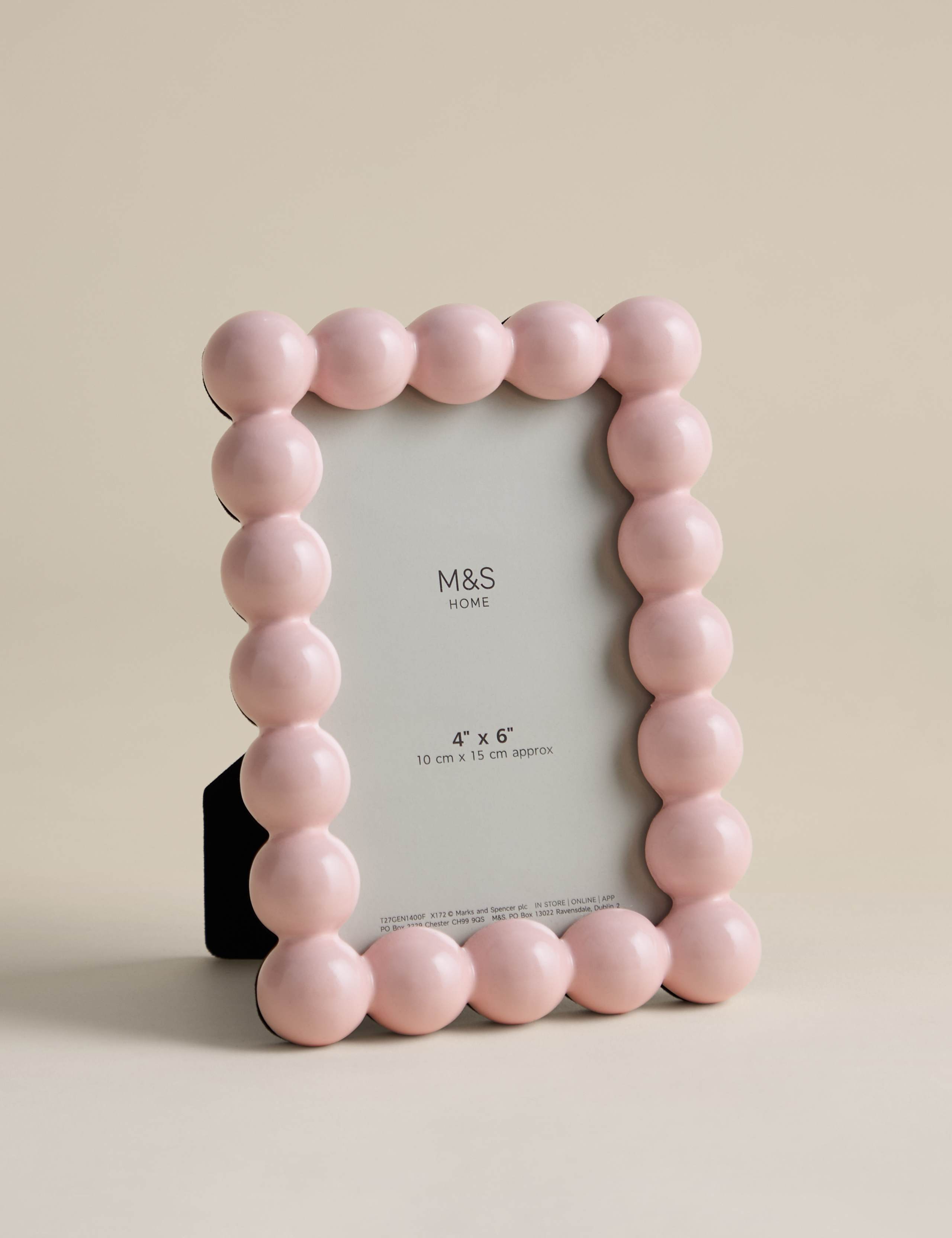Large Bobble Photo Frame 4x6 inch