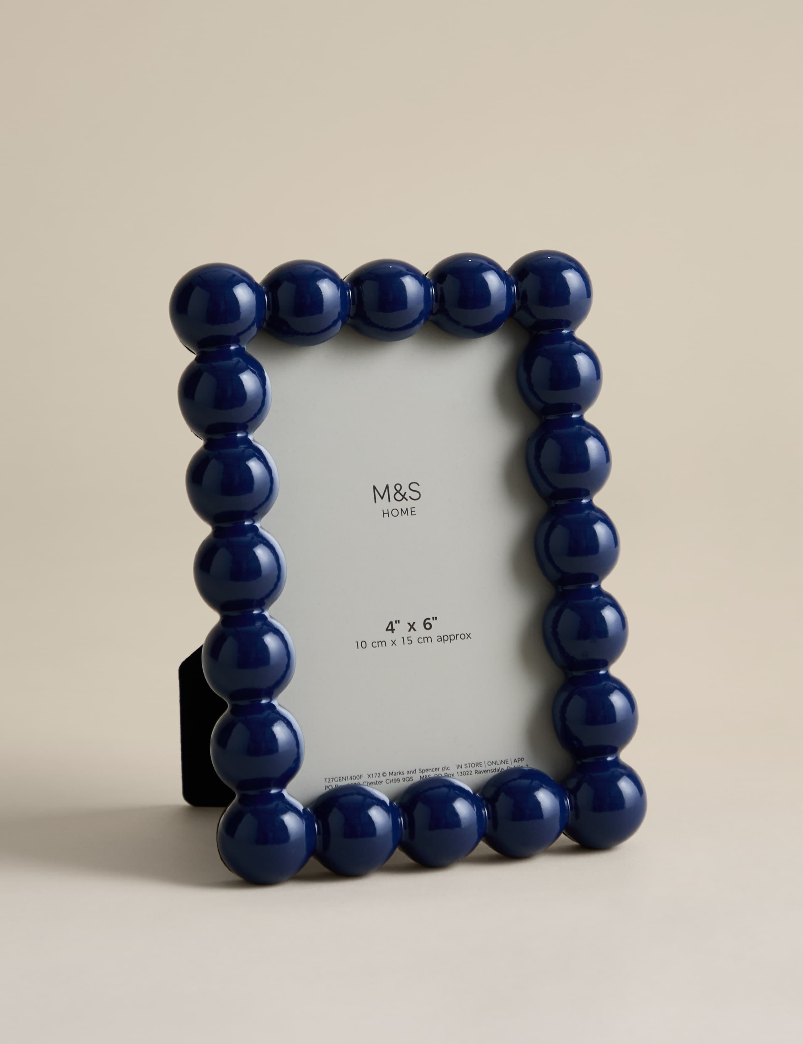 Large Bobble Photo Frame 4x6 inch