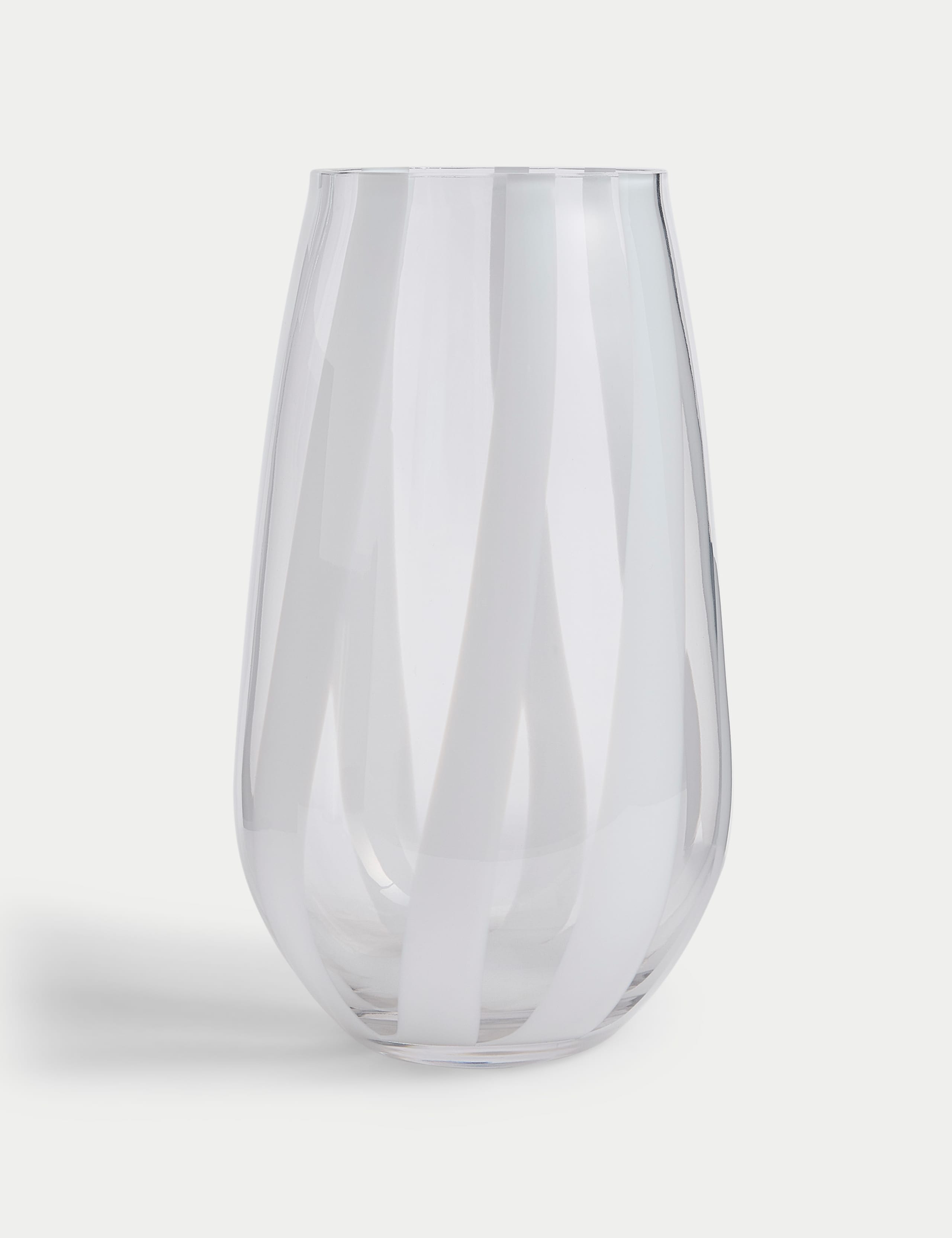 Large Striped Vase