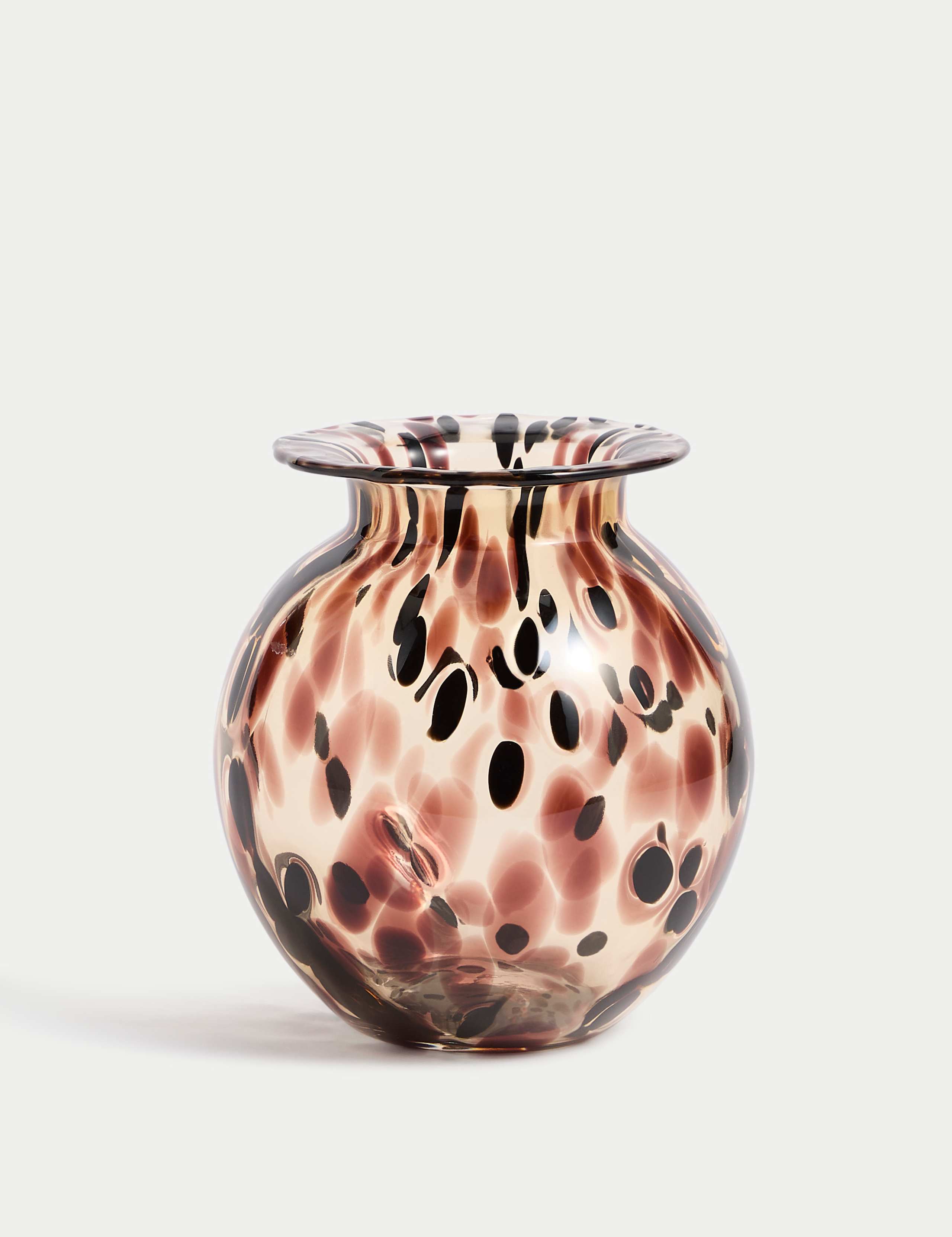 Confetti Glass Fishbowl Vase