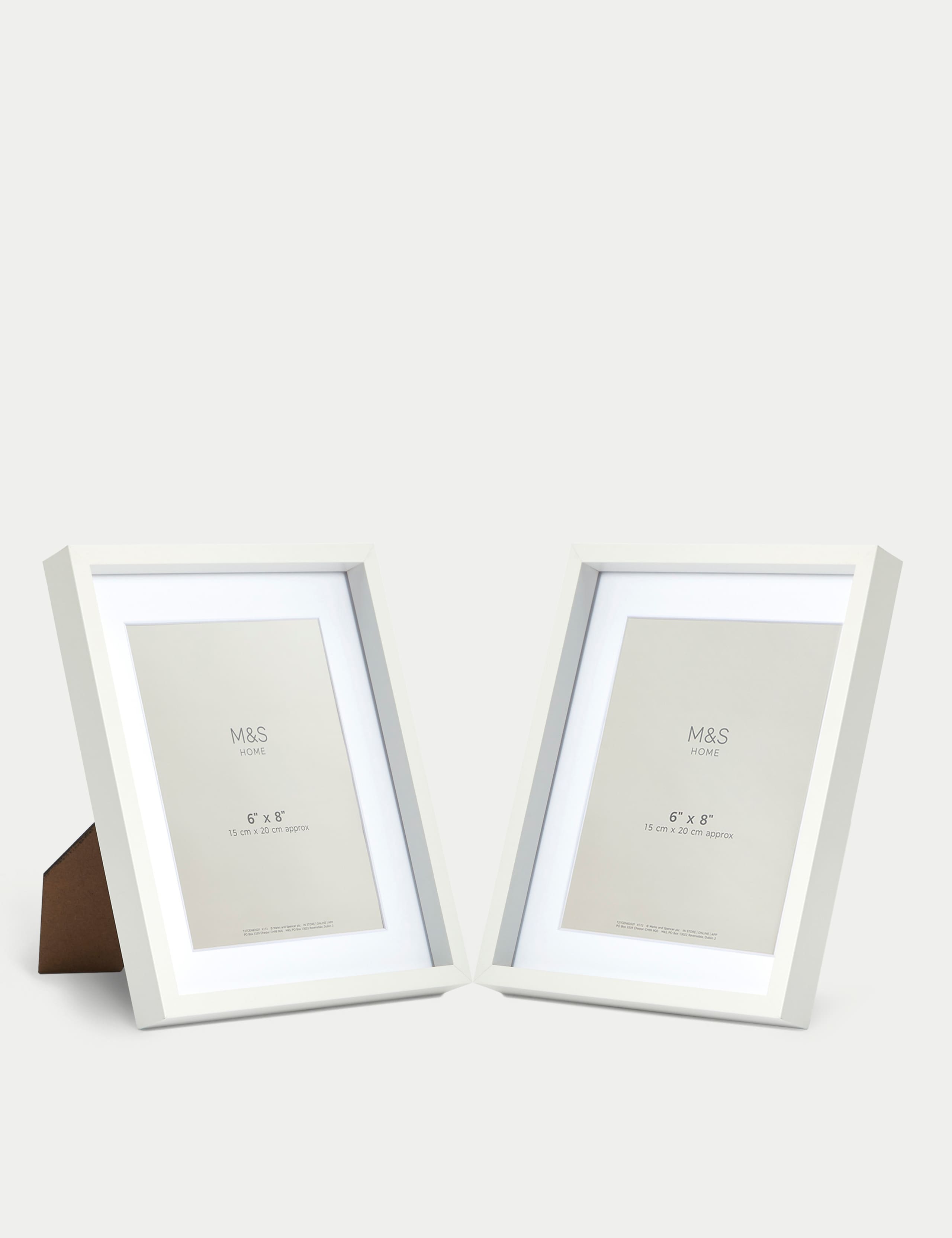 Set of 2 Photo Frames 6x8 Inch