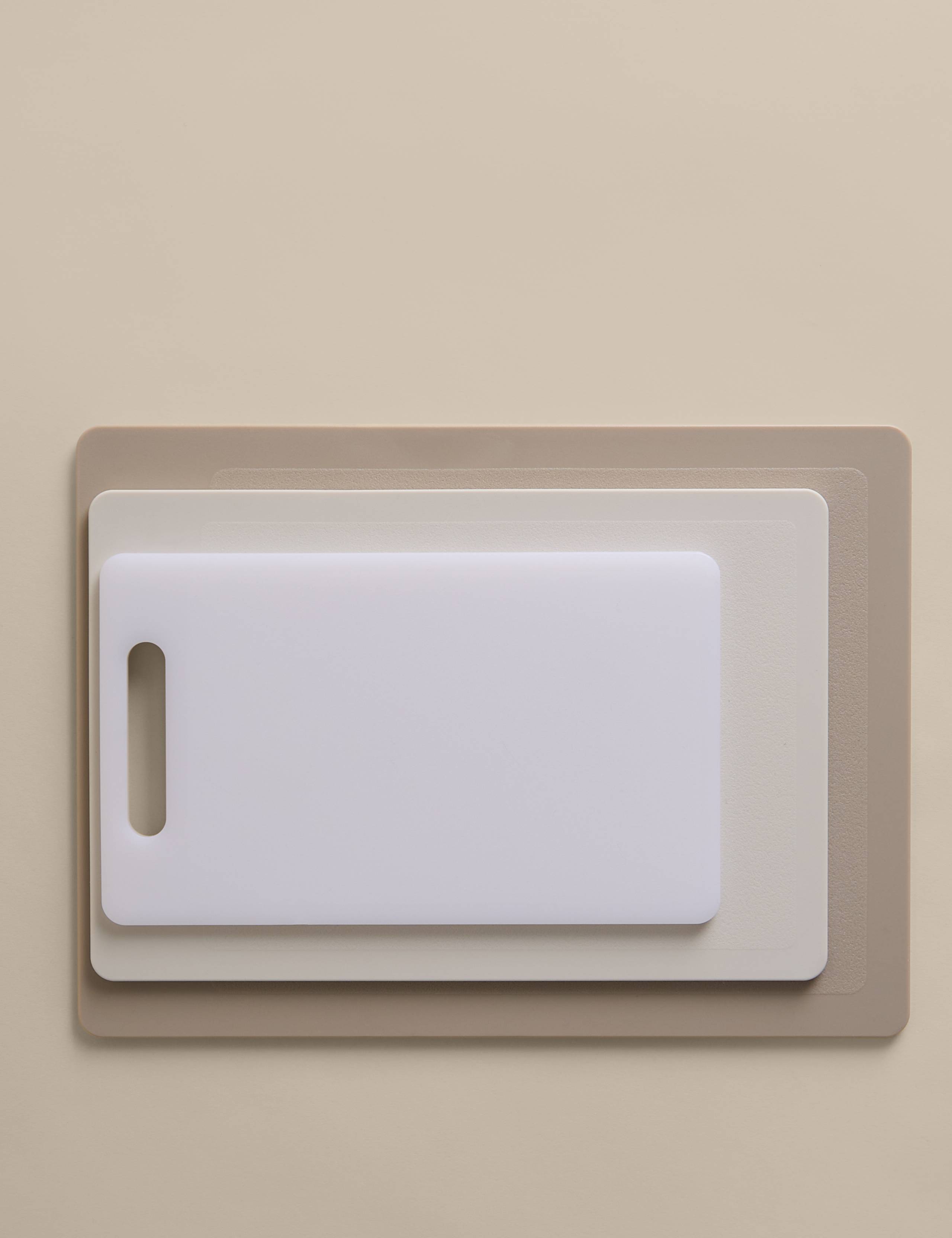 Set of 3 Plastic Chopping Boards