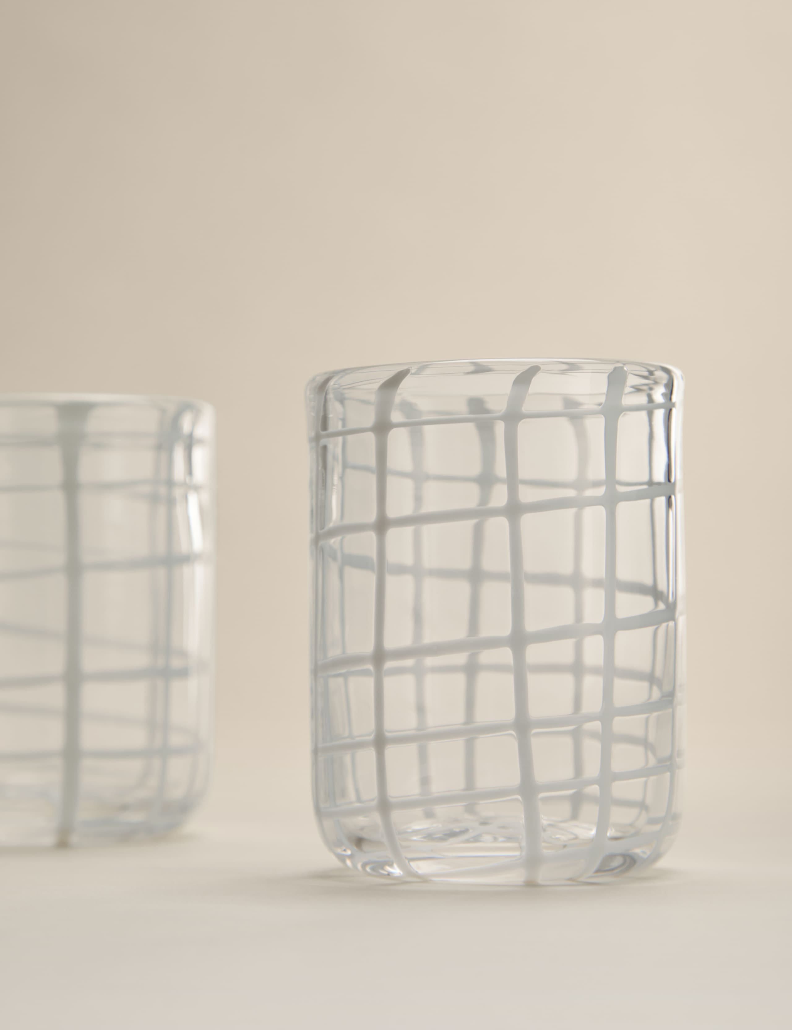 Set of 2 Linear Tumblers