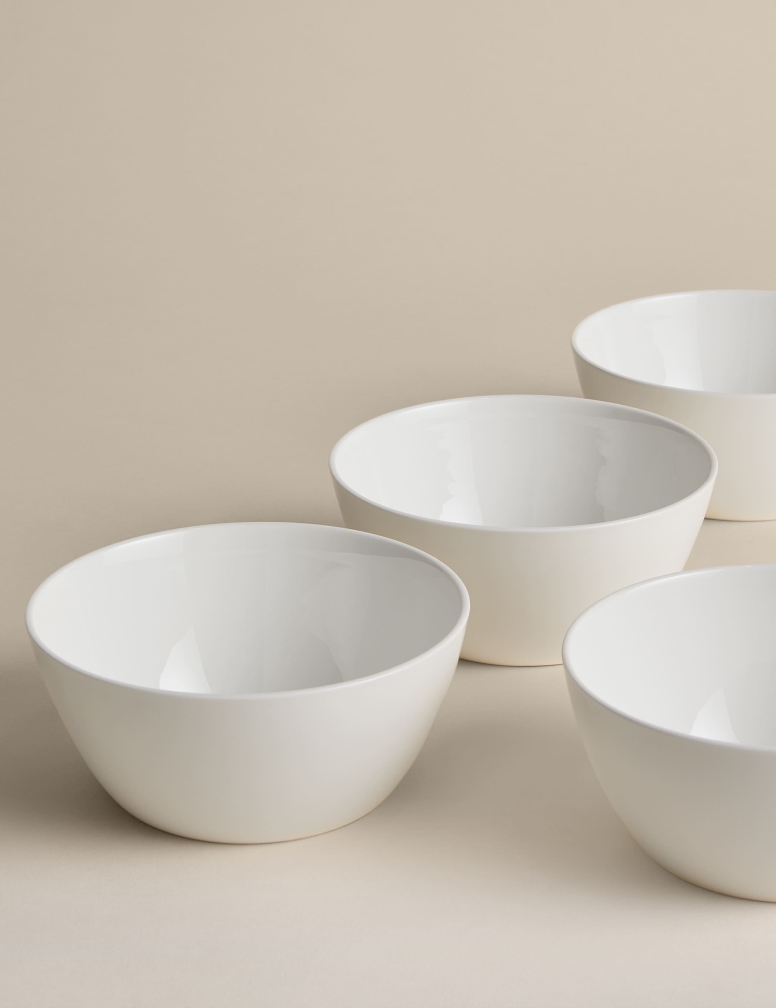 Set of 4 Arlington Fine China Cereal Bowls