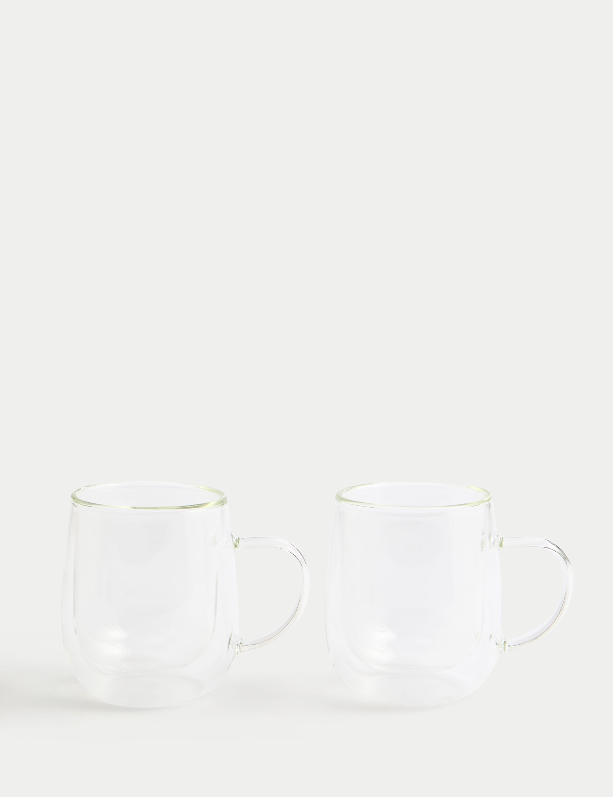Set of 2 Double Wall Mugs