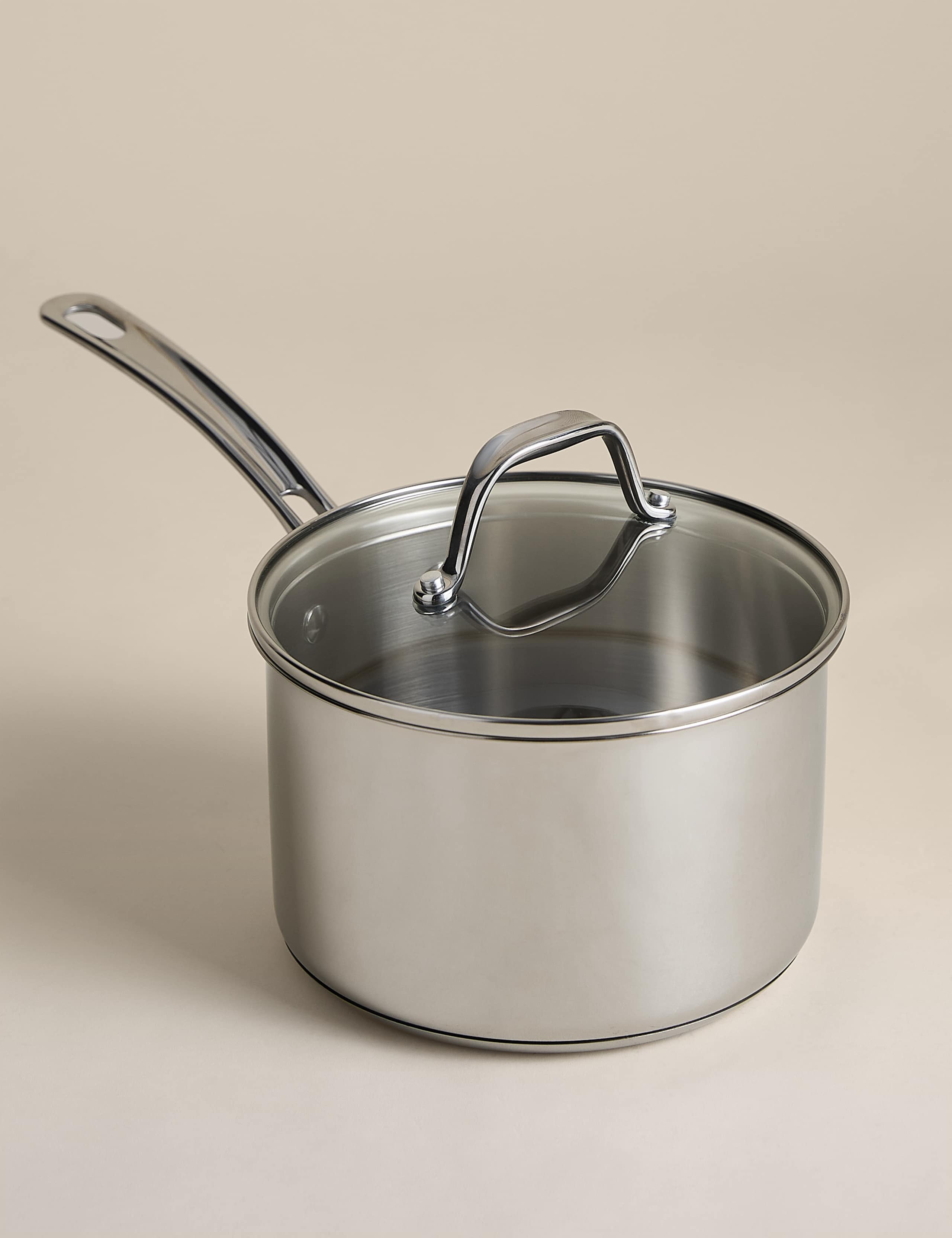 Stainless Steel 18cm Saucepan