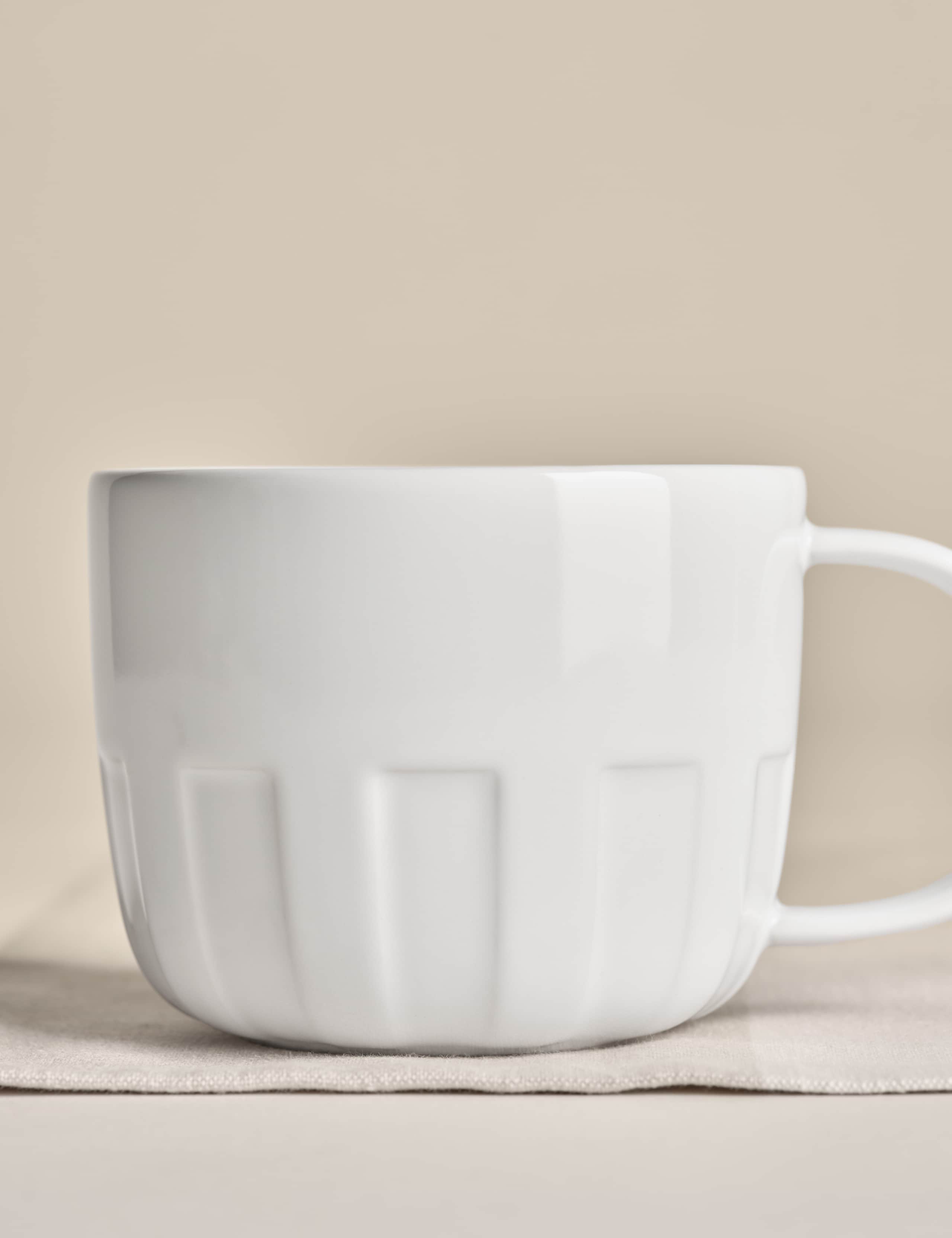 Textured Cappuccino Mug