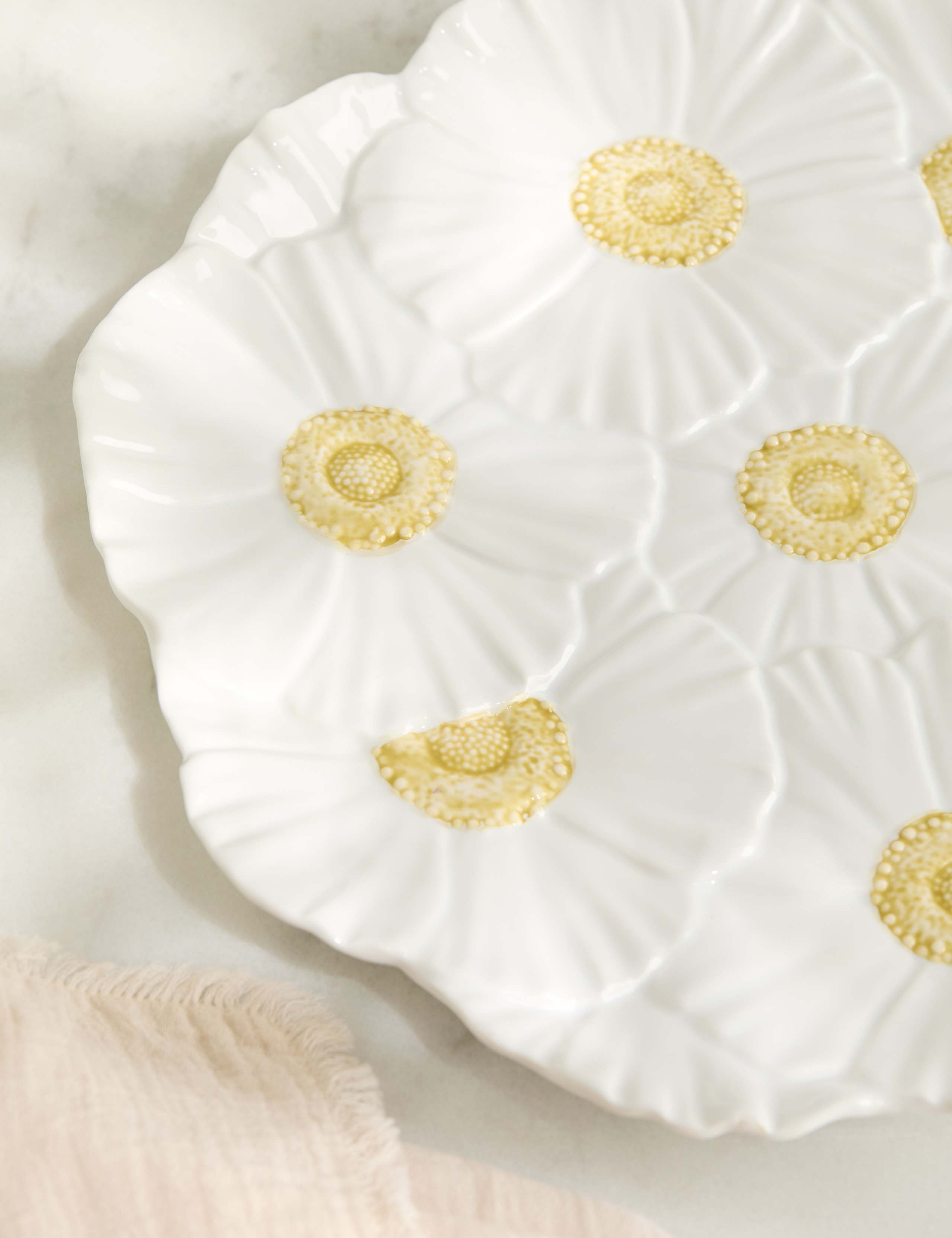 Floral Serving Platter