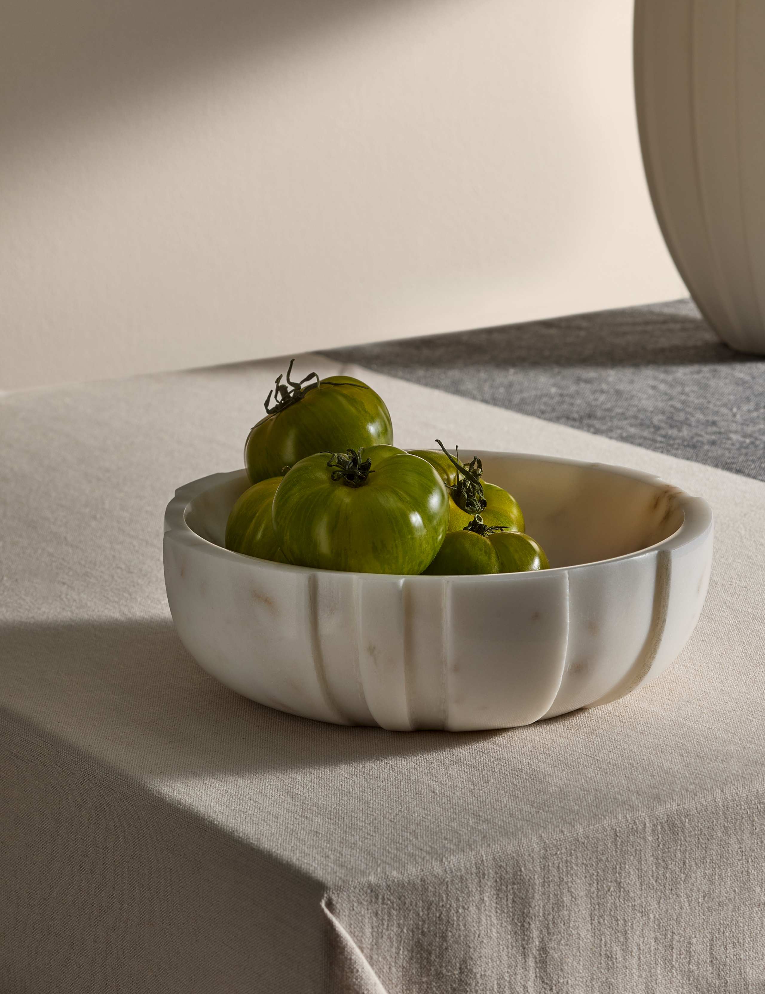 Marble Textured Serving Bowl