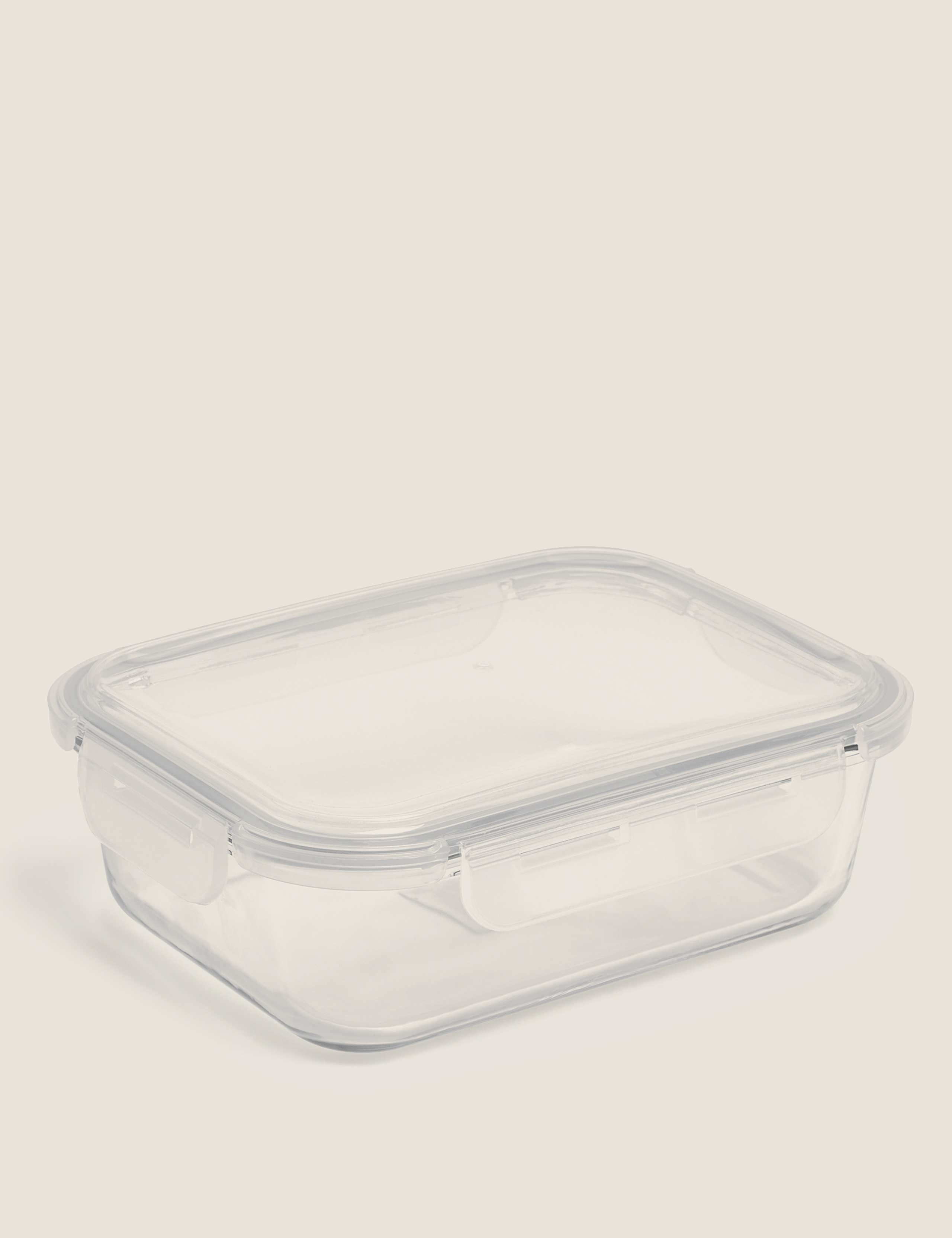 Large Glass Fridge Storage Container