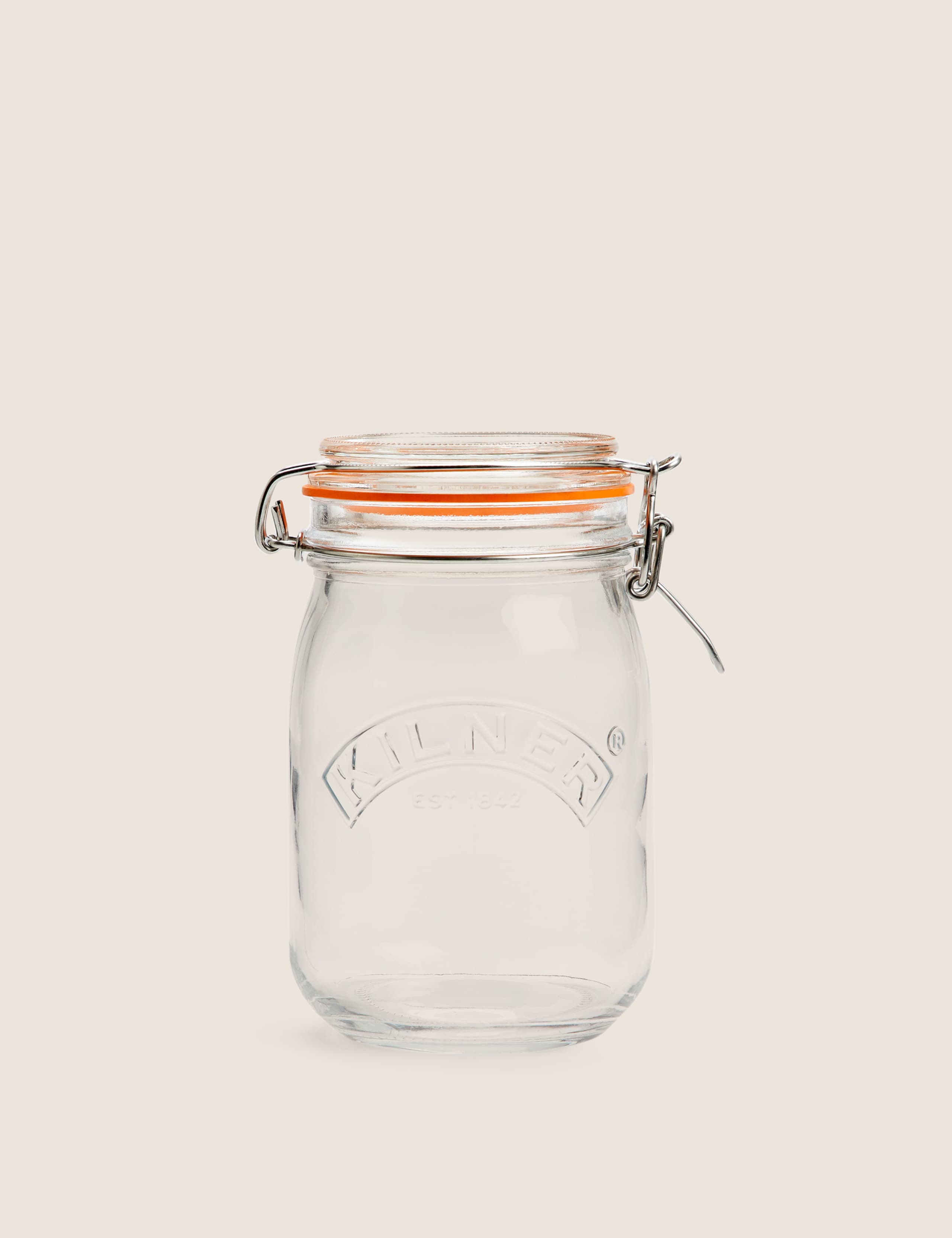 1L Round Clip Top Jar