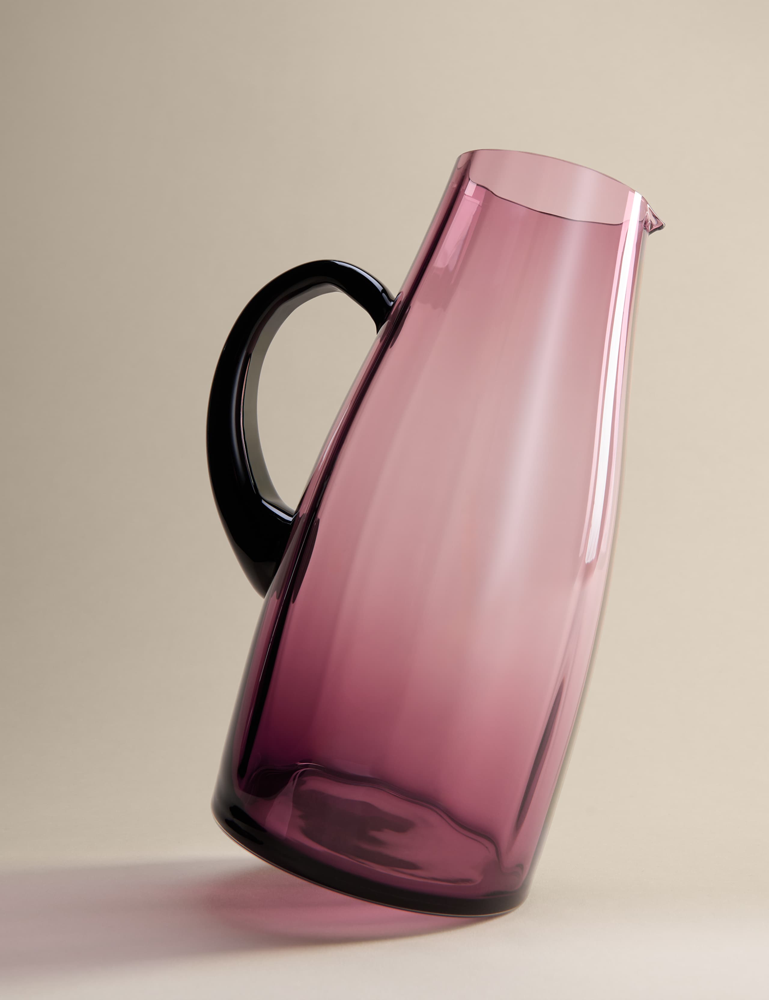 Tall Glass Jug