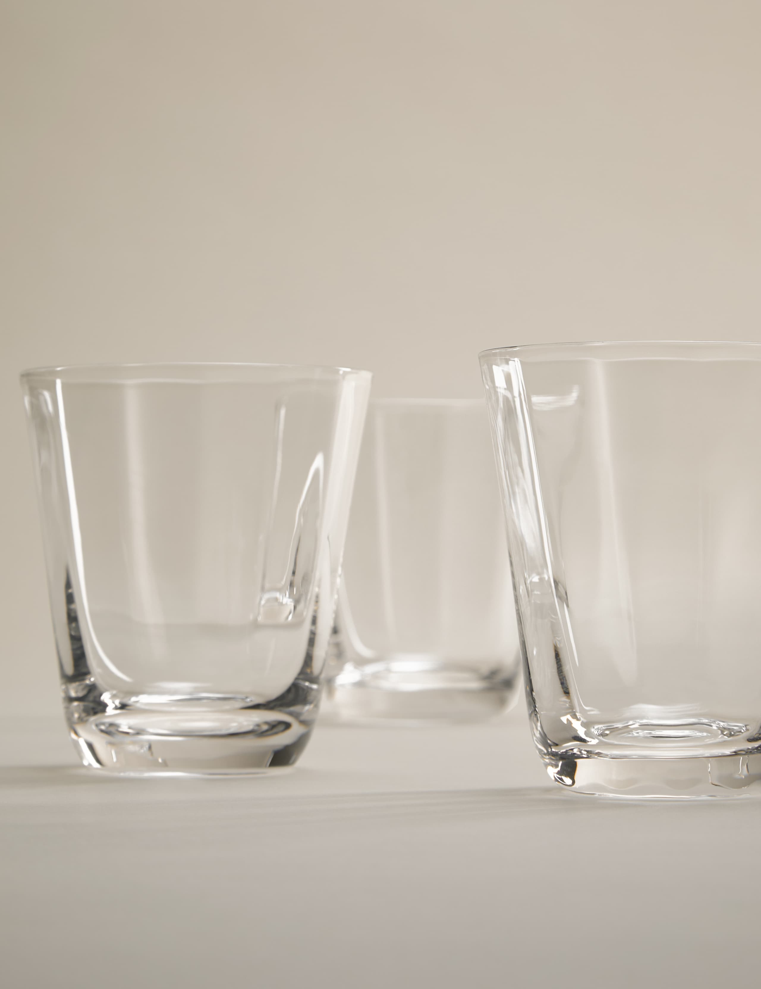 Set of 4 Soda Optic Tumblers