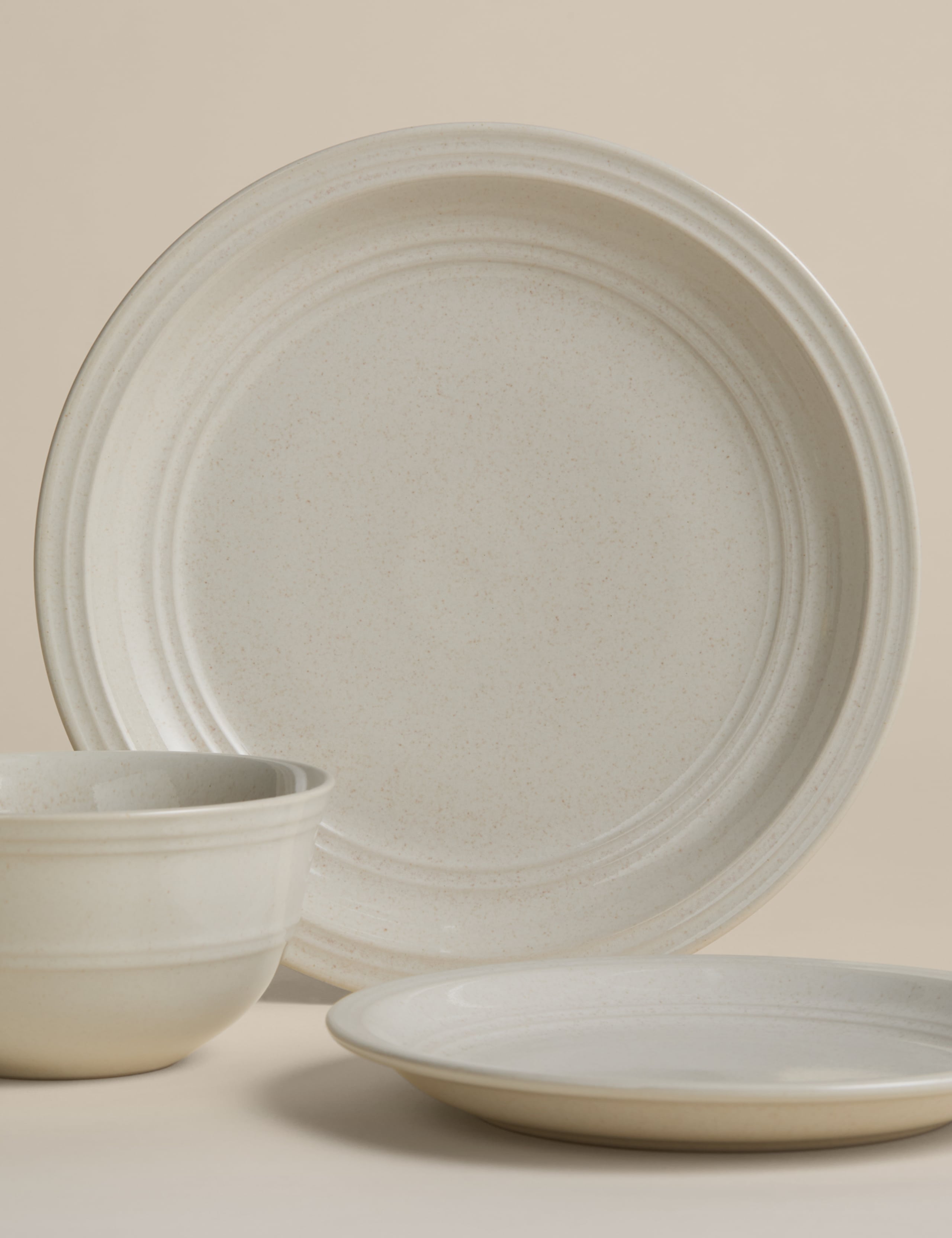 12 Piece Southwold Stoneware Dinner Set