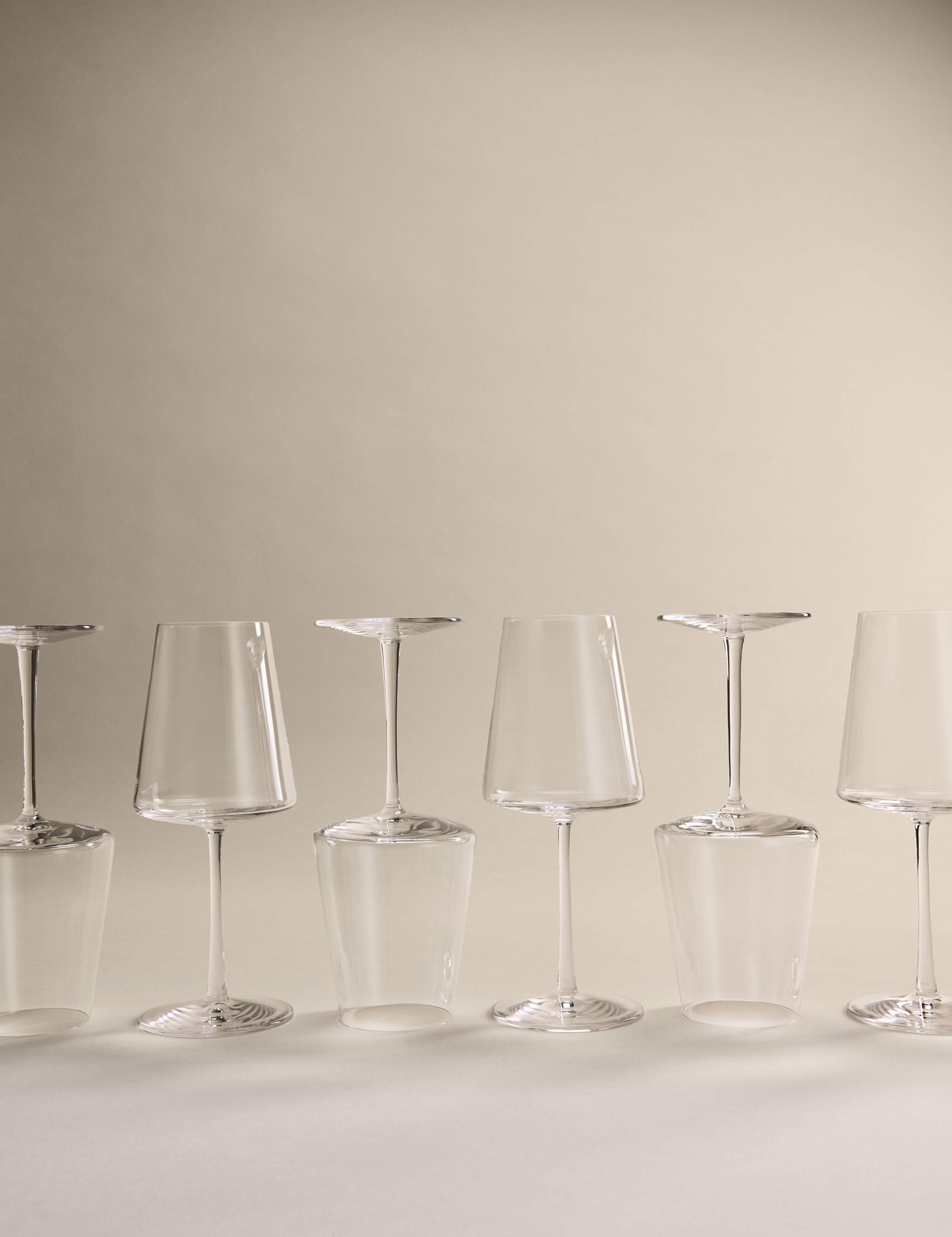 Set of 6 Red Wine Glasses