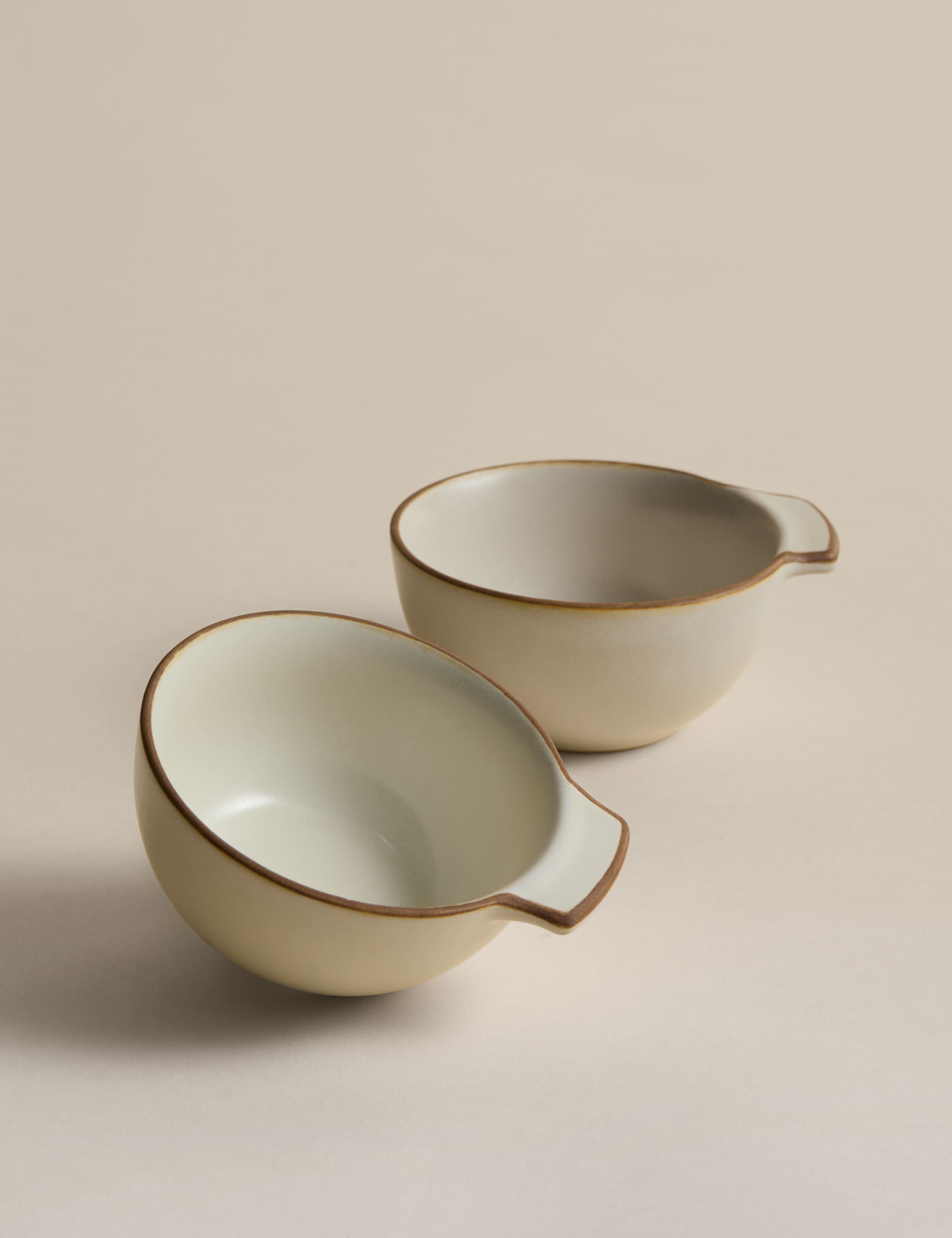 Set of 2 Picky Bits Small Handle Bowls