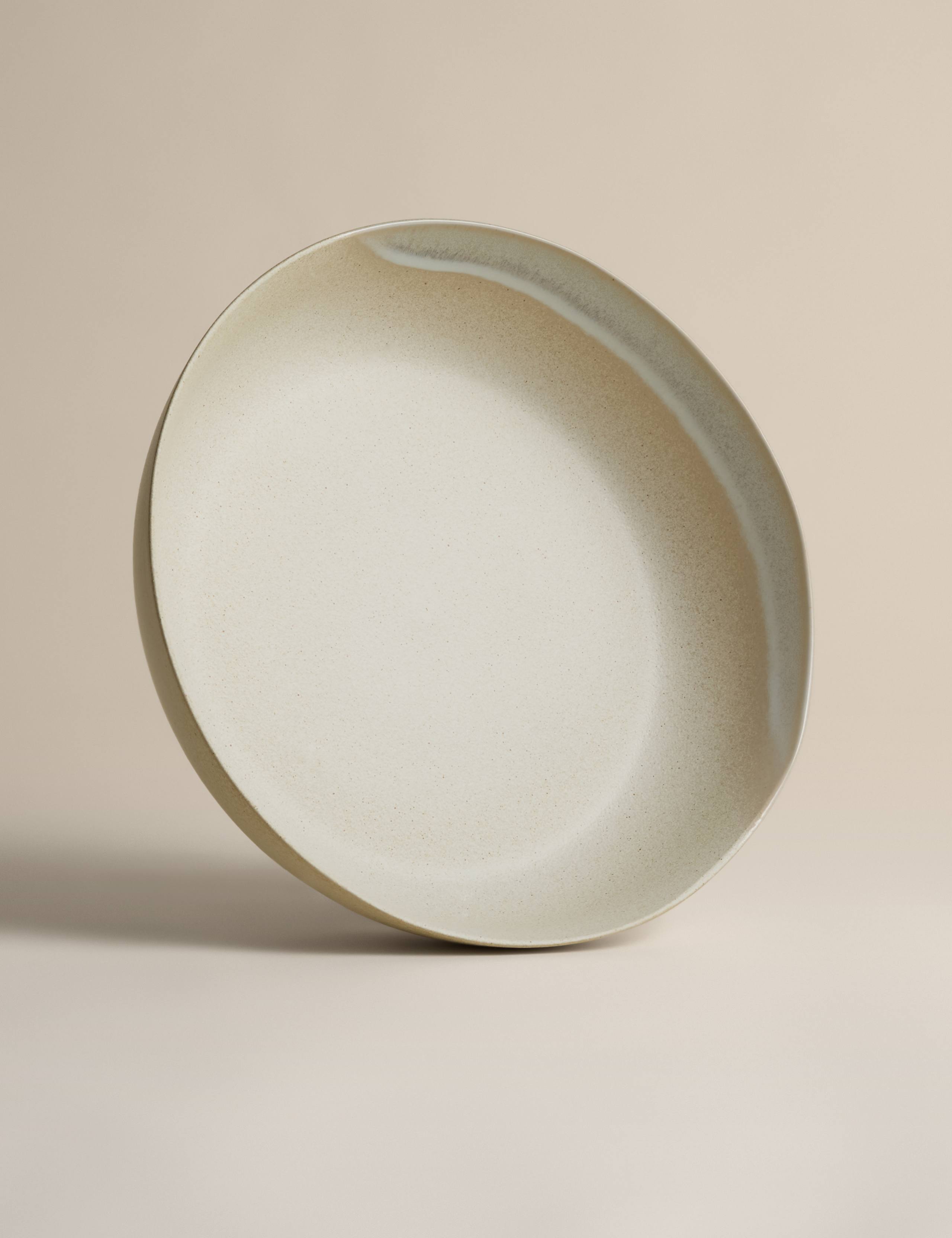 Reactive Glaze Large Serving Bowl