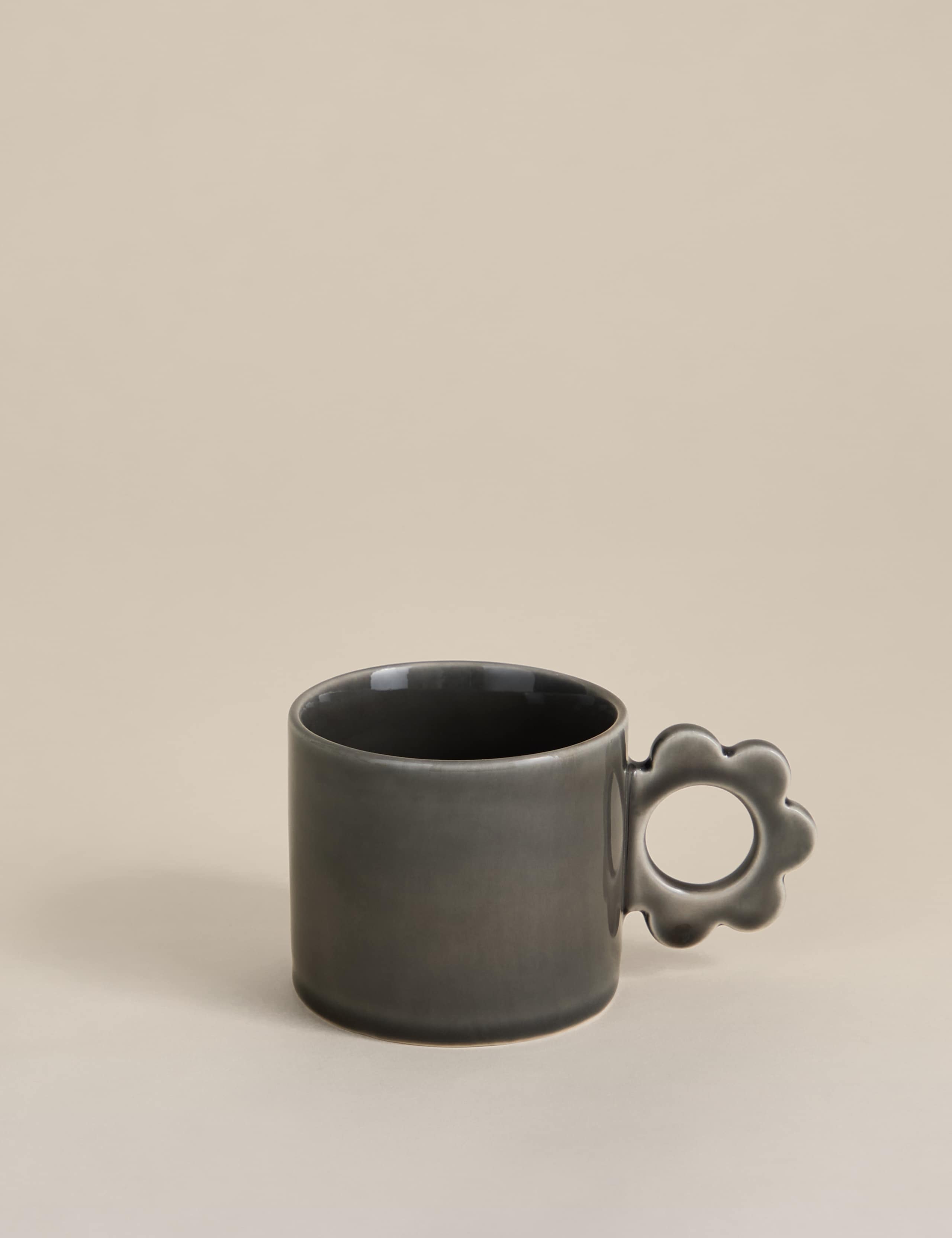 Flower Handle Mug