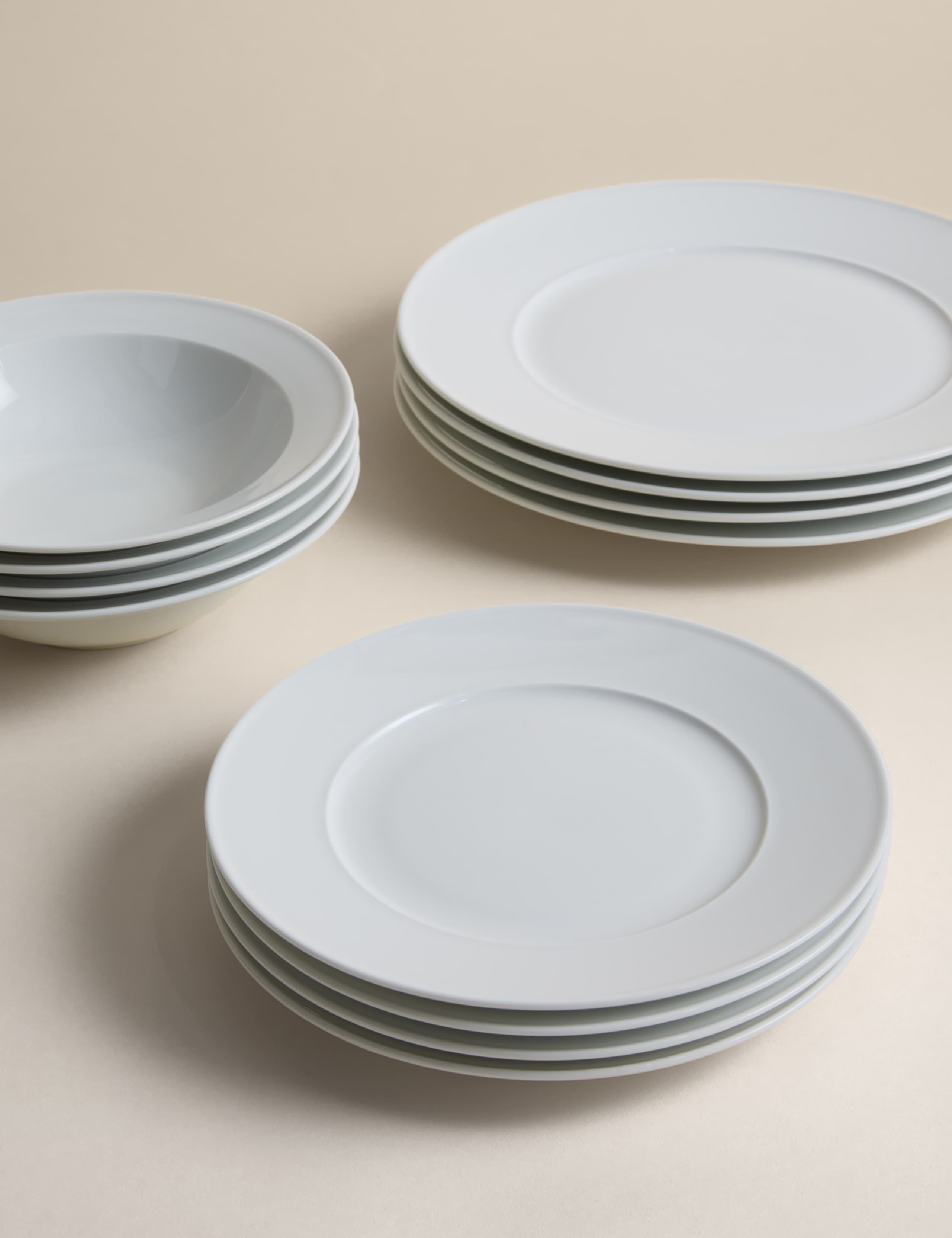 12 Piece Burford Porcelain Dinner Set