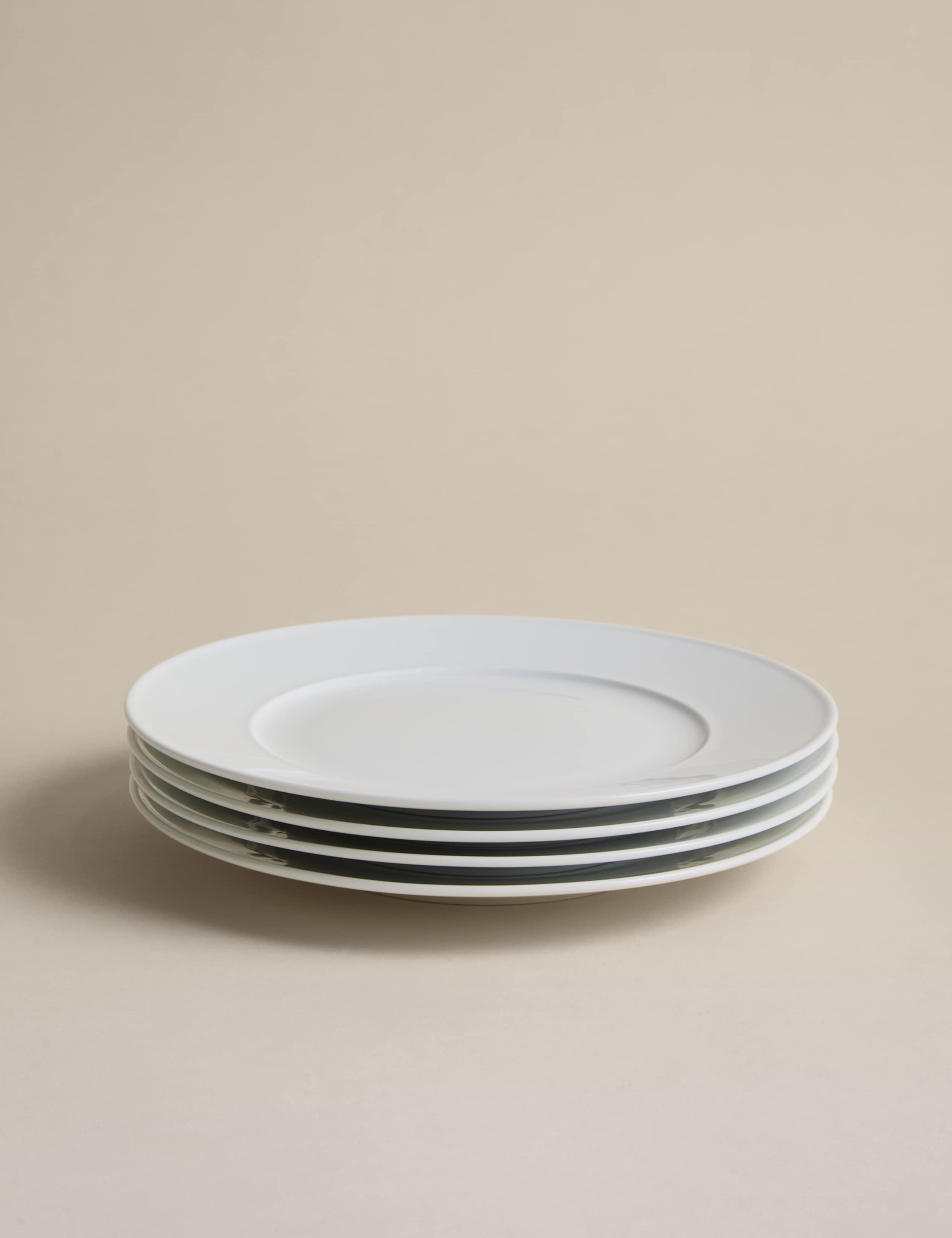 Set of 4 Burford Porcelain Side Plates