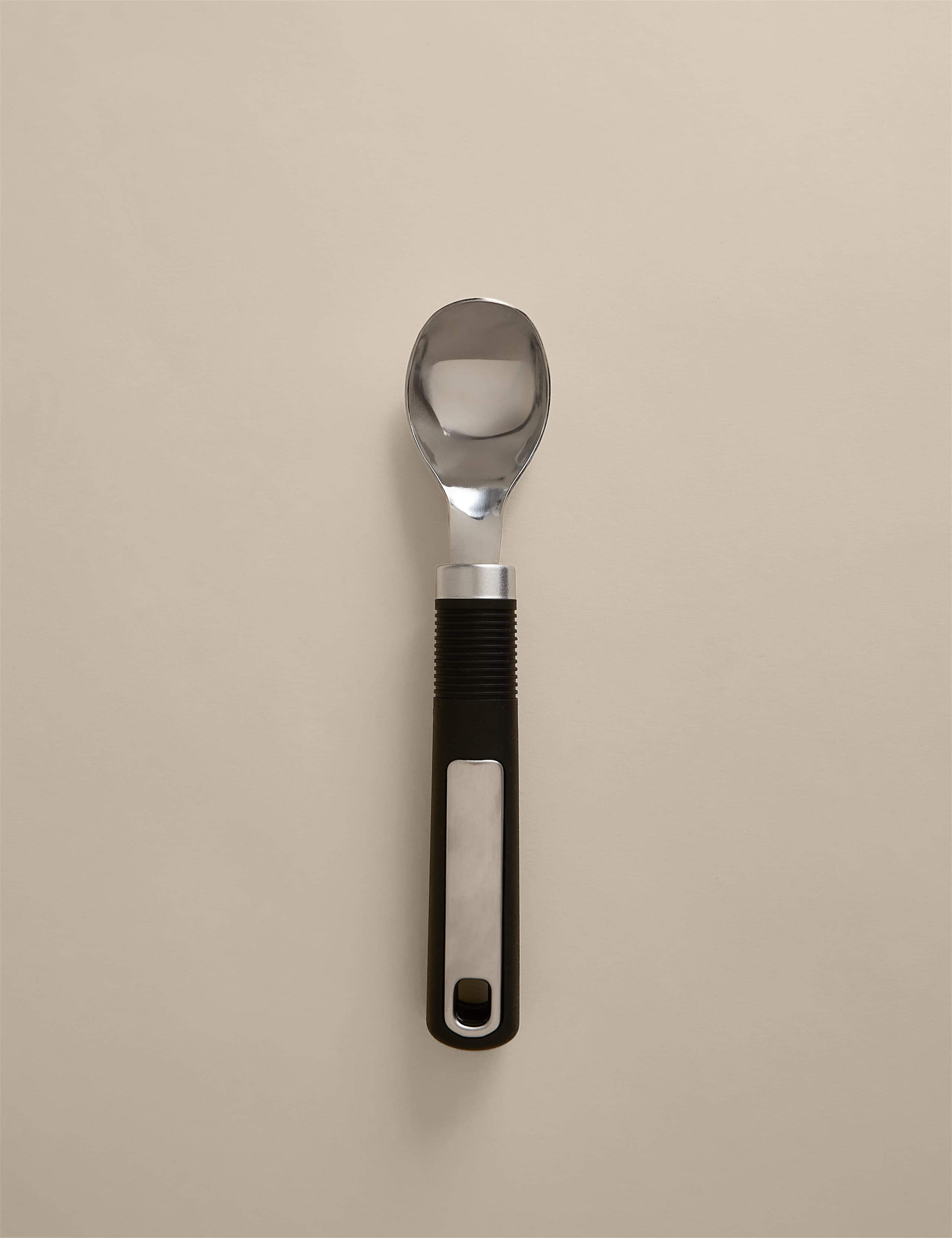 Soft Grip Handle Stainless Steel Ice Cream Scoop