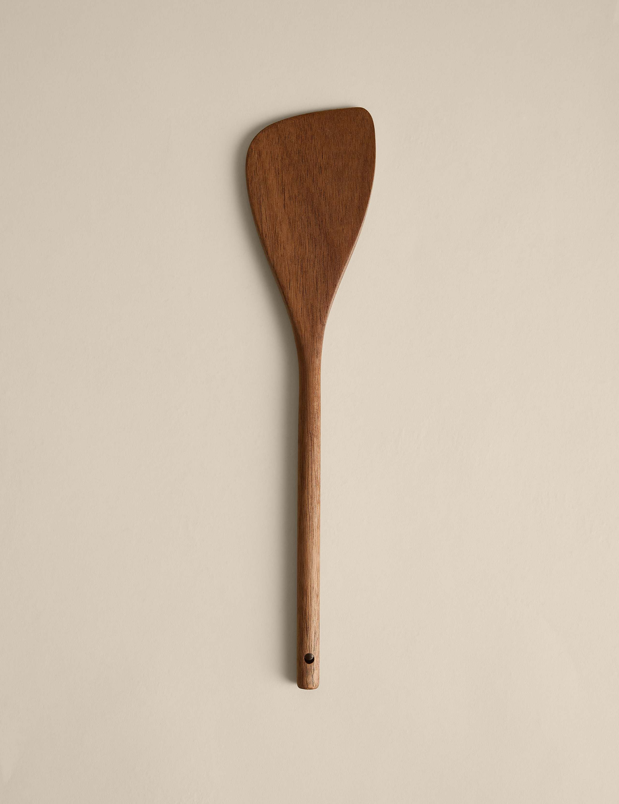 Wooden Angled Spatula