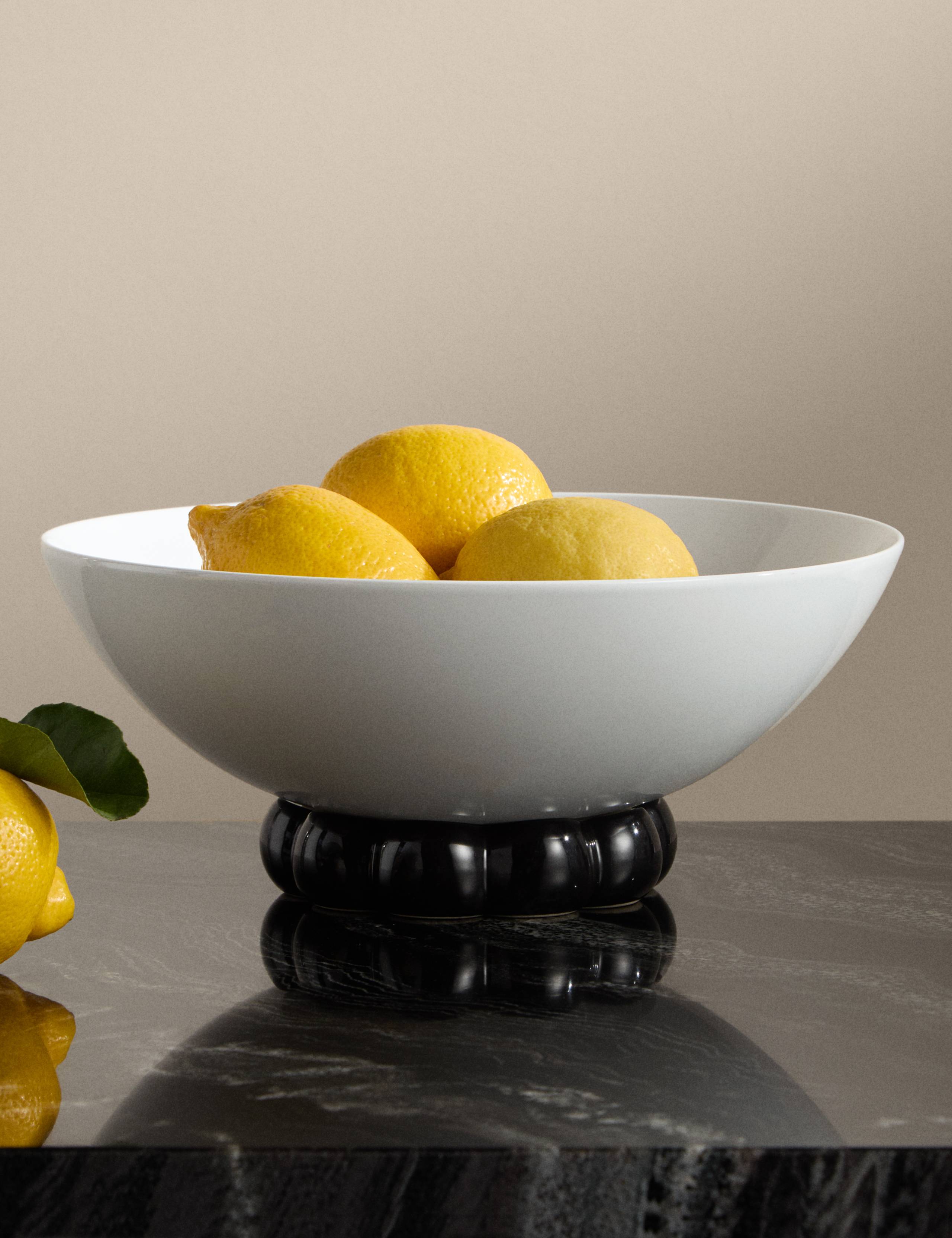 Footed Fruit Bowl
