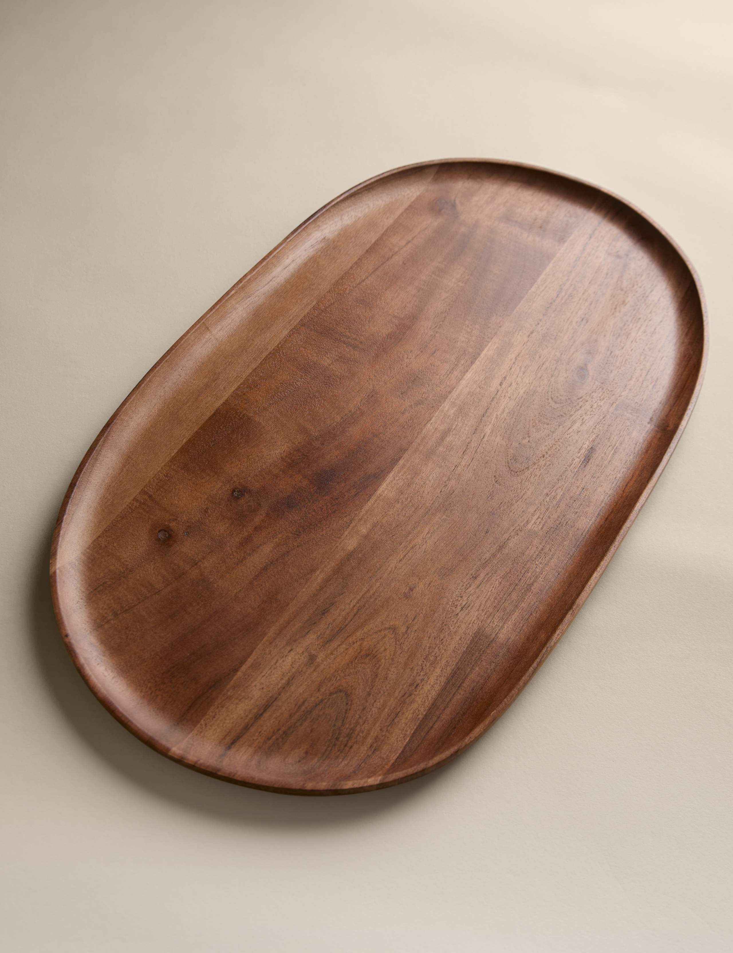 Extra Large Wooden Oblong Serving Platter