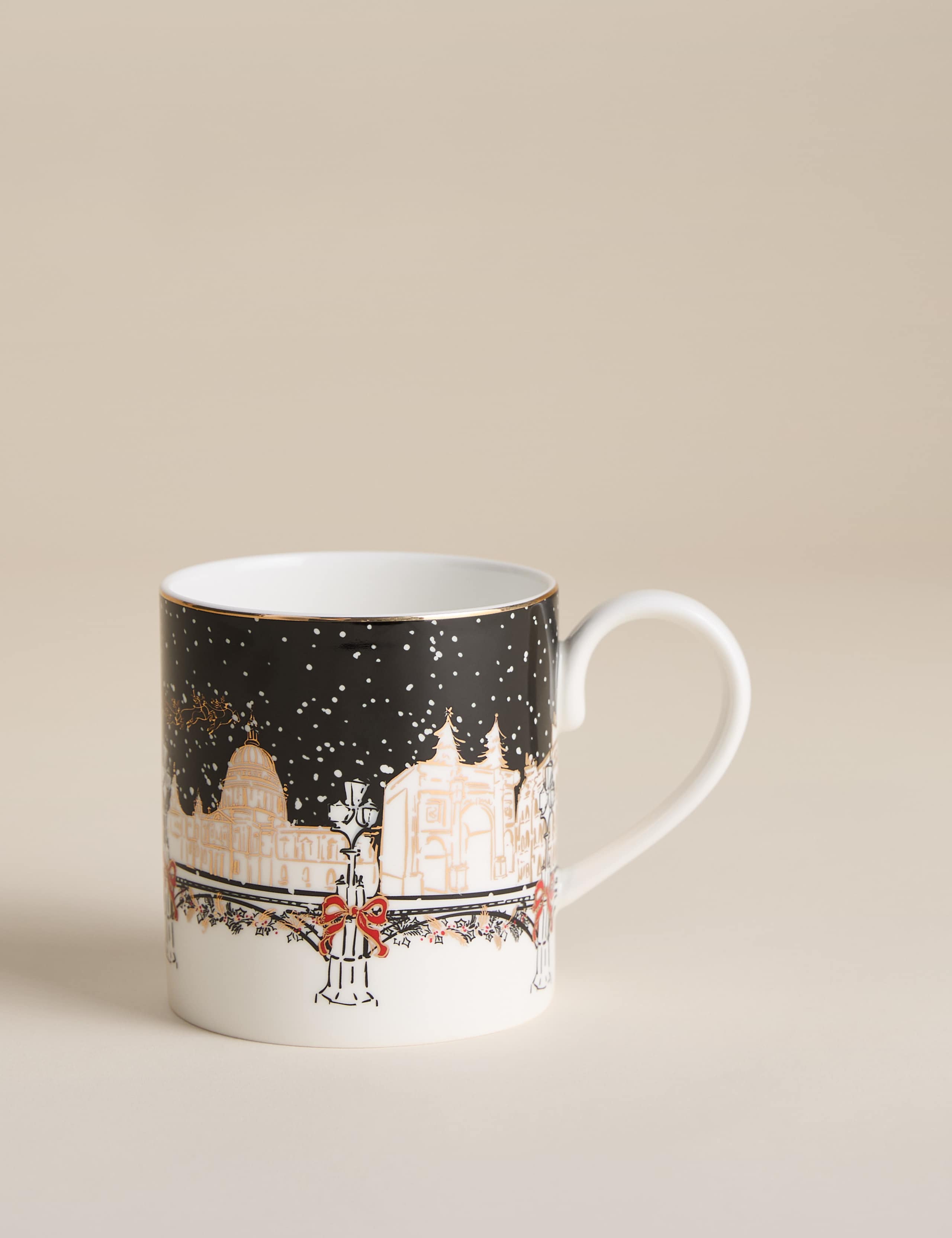 Christmas Townhouse Mug