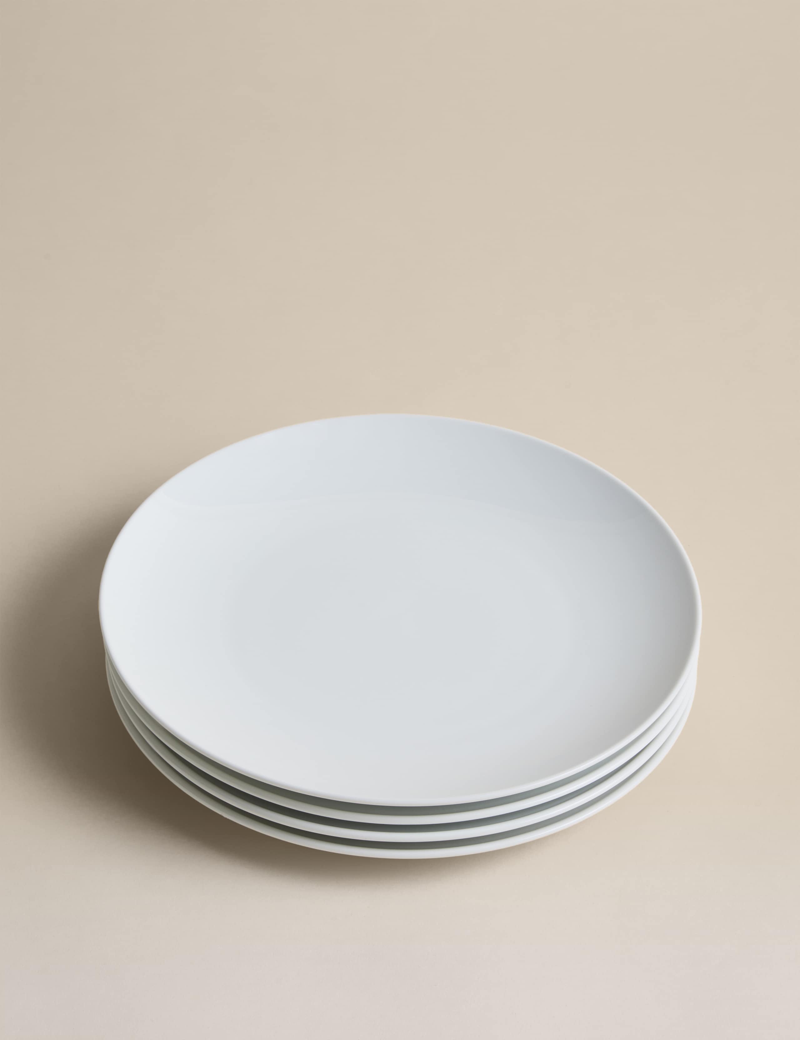 Set of 4 Burford Coupe Dinner Plates