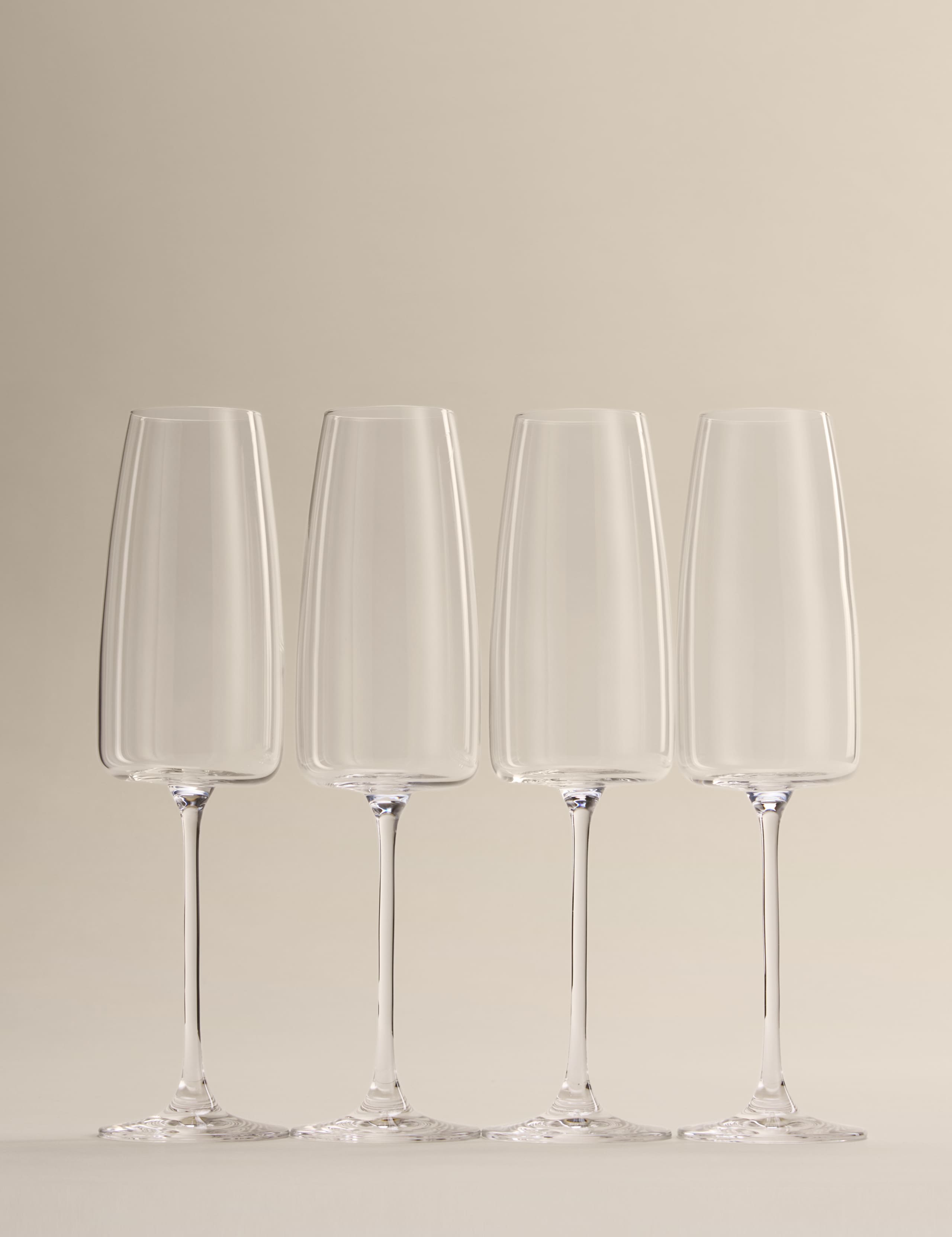 Set of 4 Odette Champagne Flutes