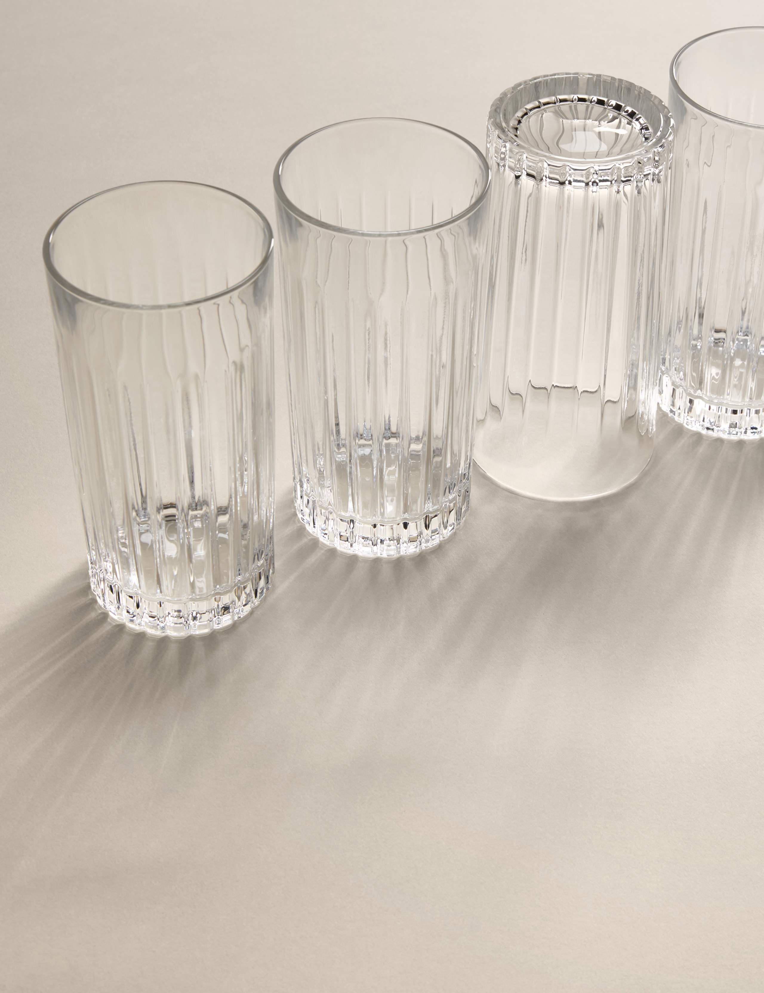 Set of 4 Timeless Hi Ball Glasses