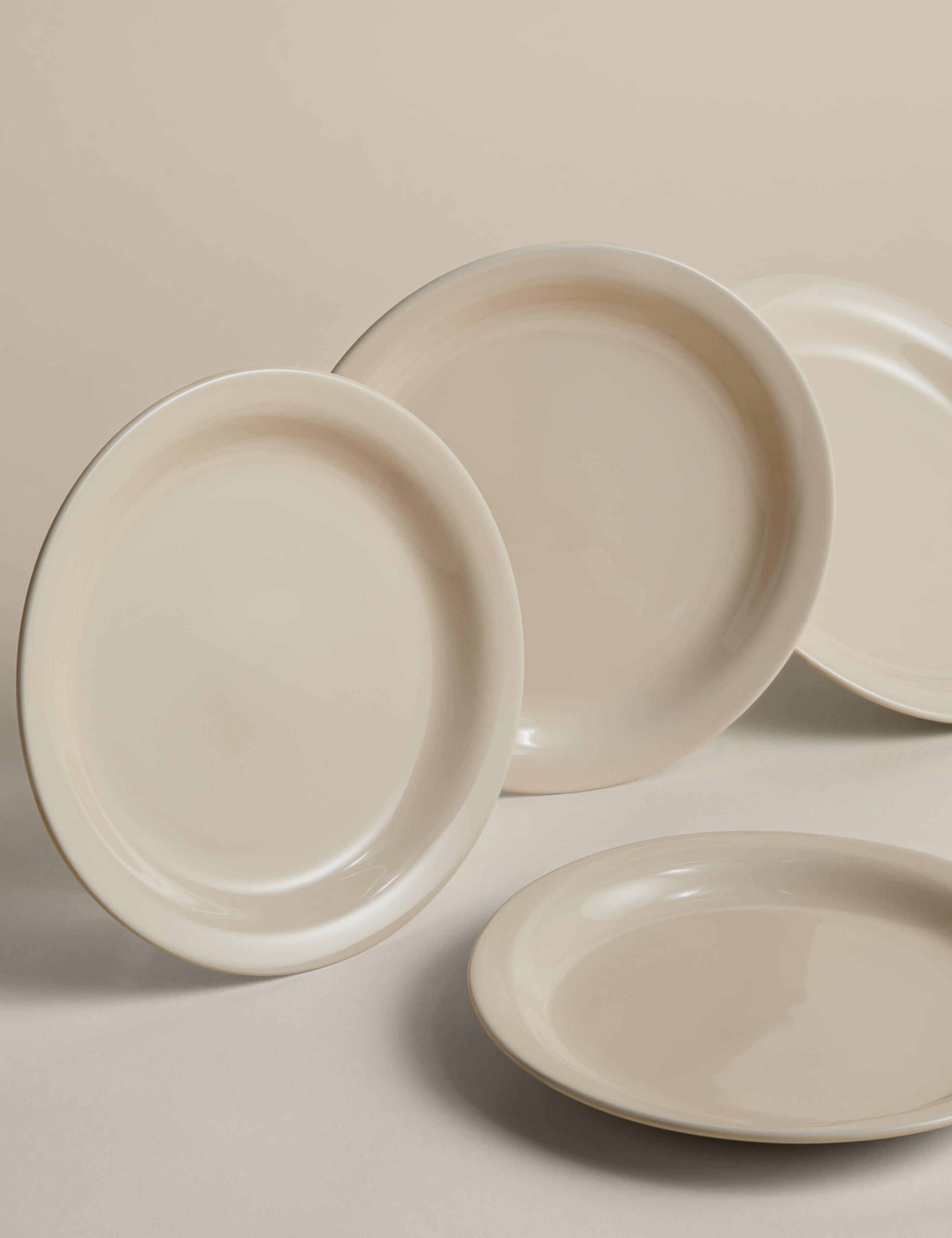 Set of 4 Greenwich Stoneware Side Plates