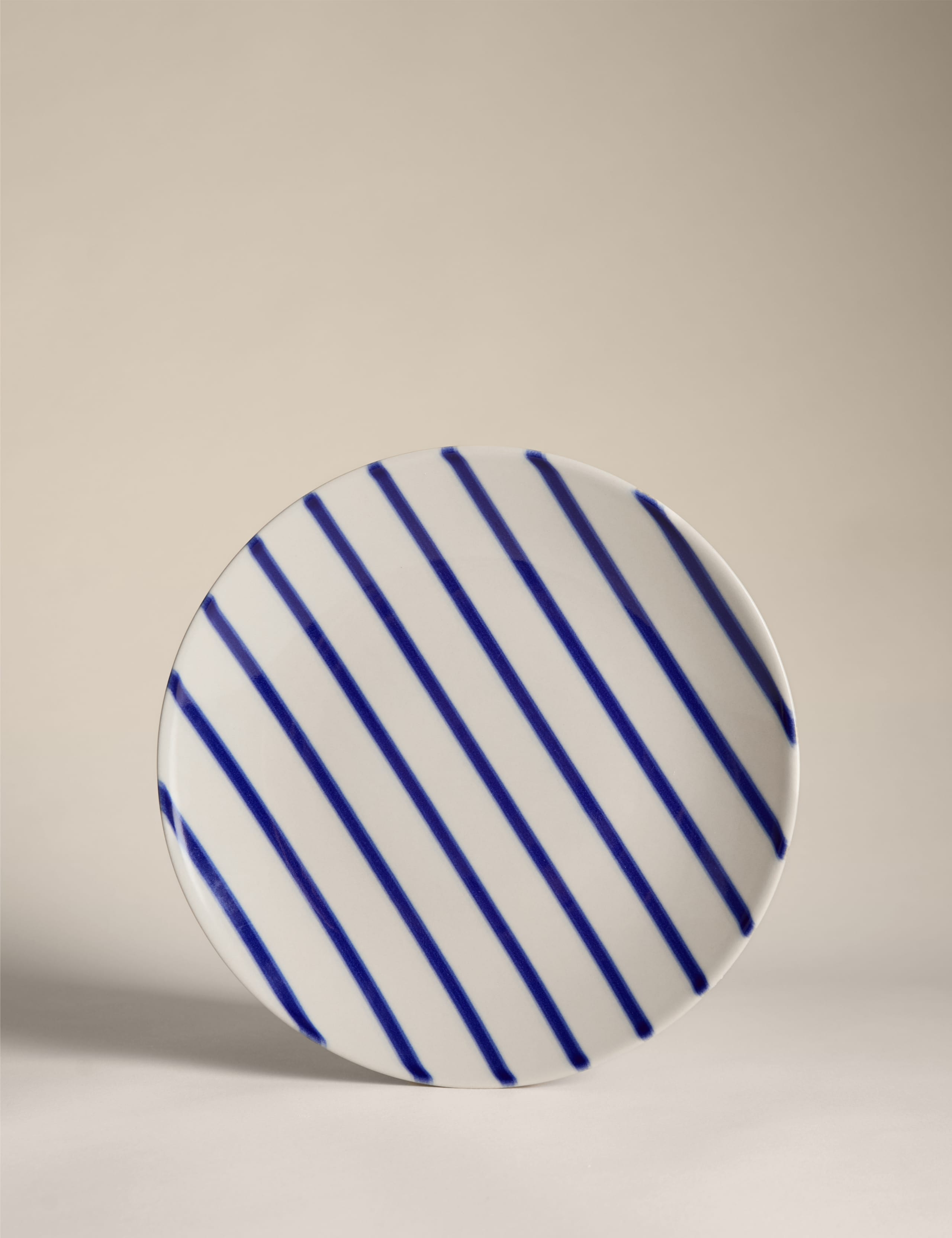 Striped Dinner Plate