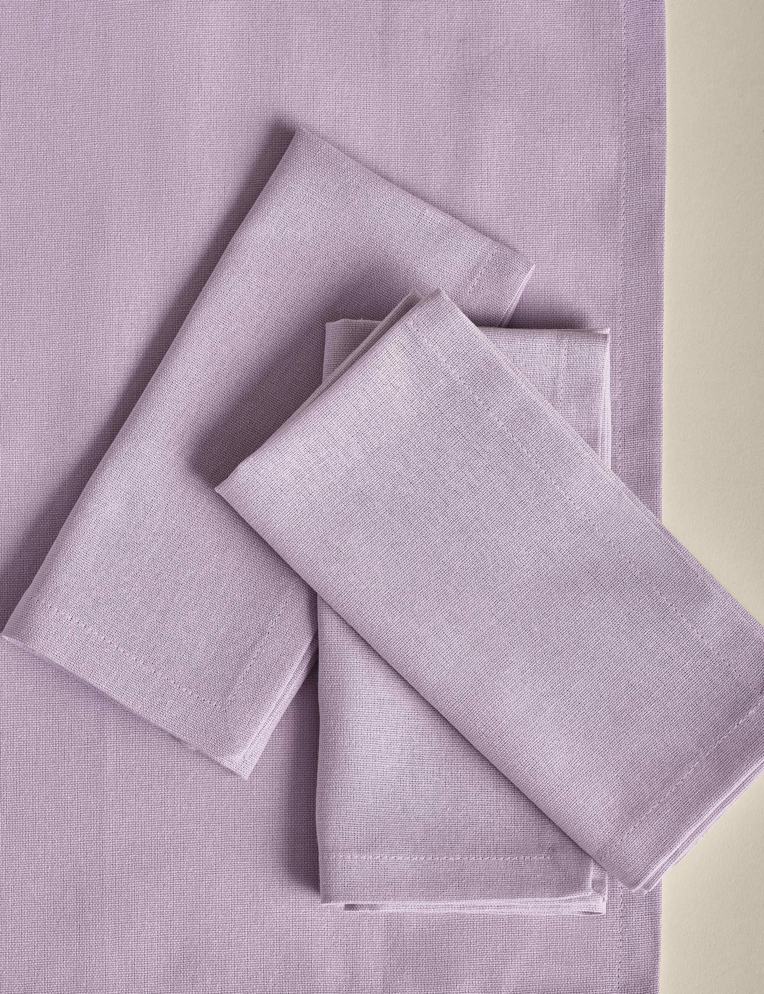 Set of 4 Pure Cotton Napkins