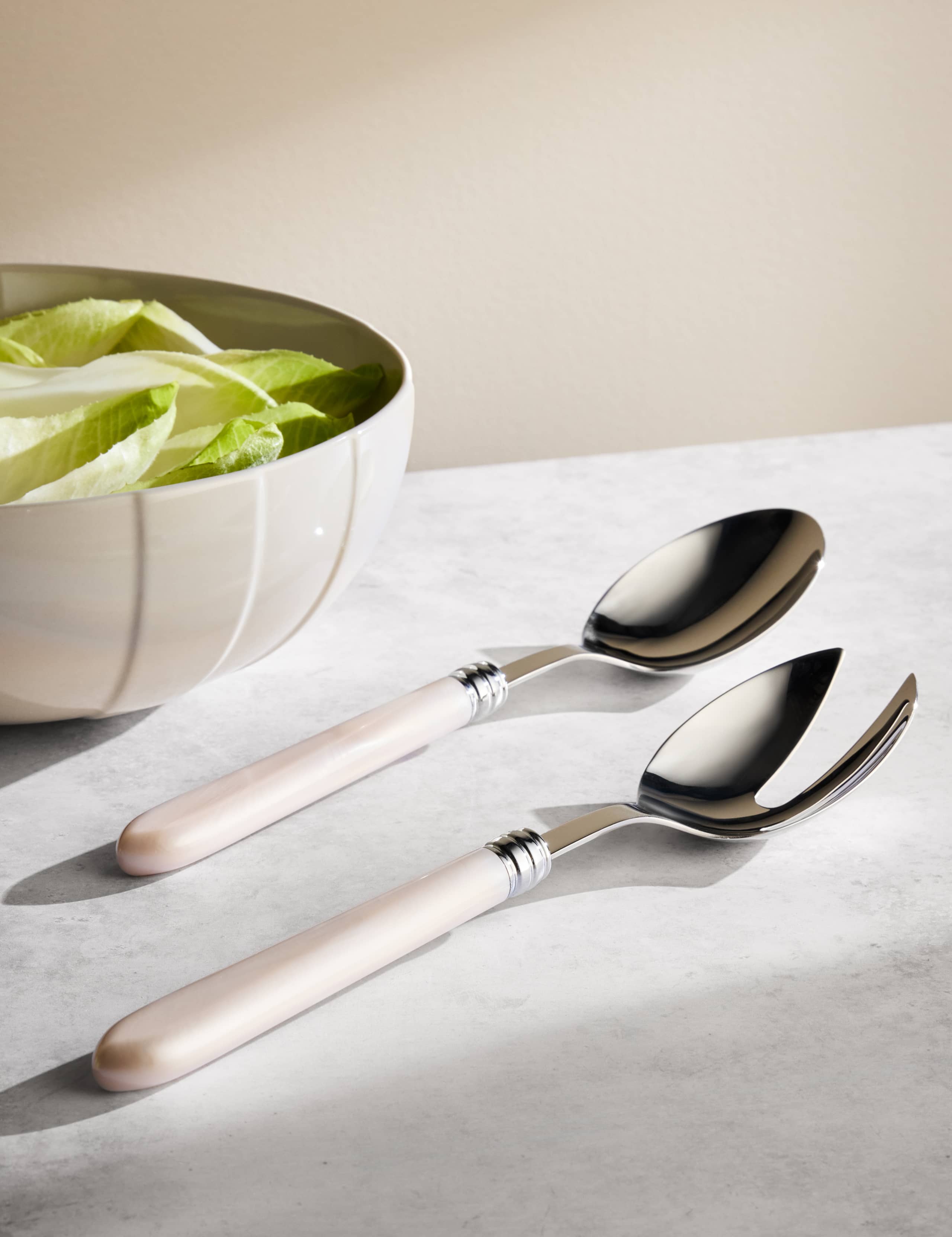 Contrast Salad Servers