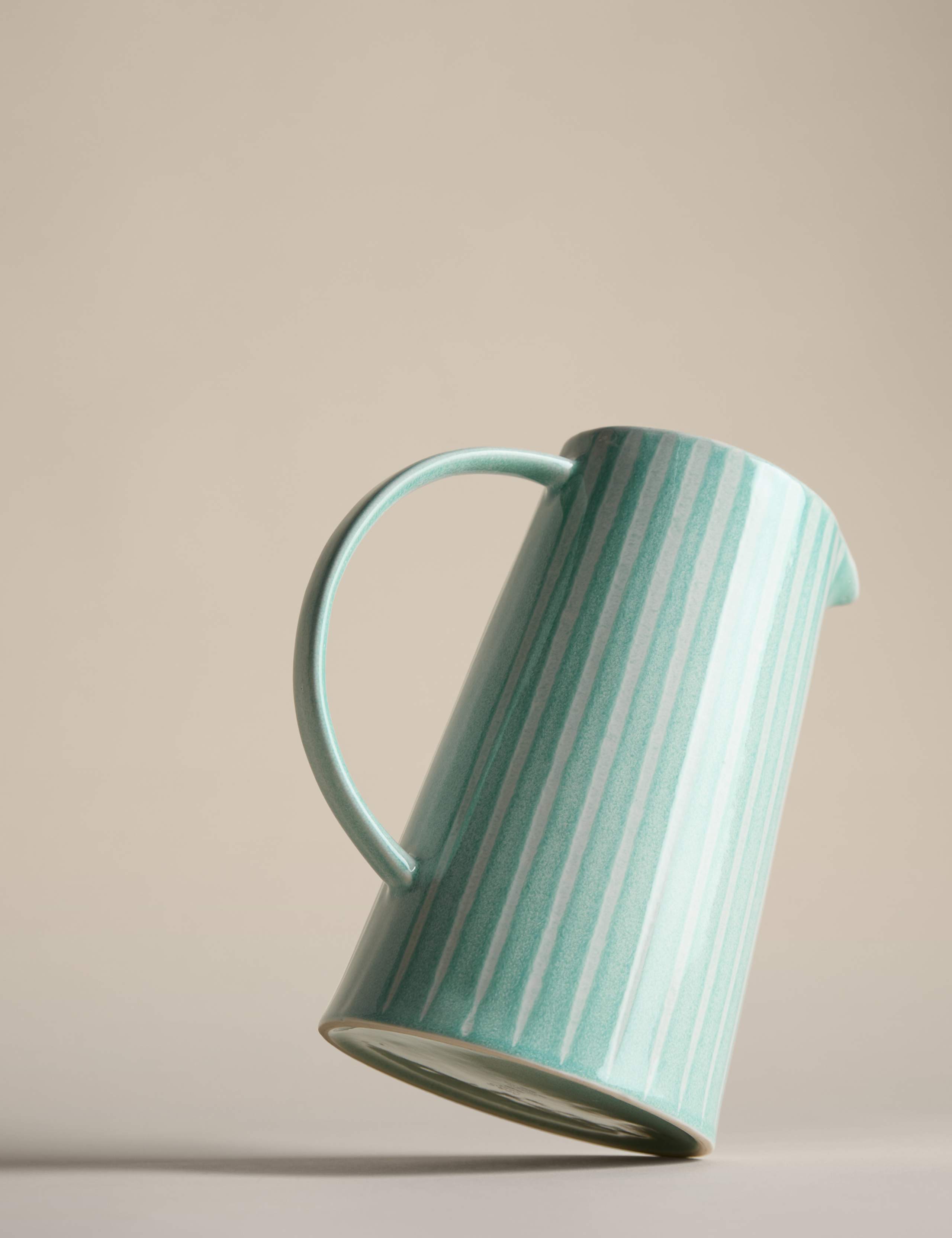 Reactive Striped Jug